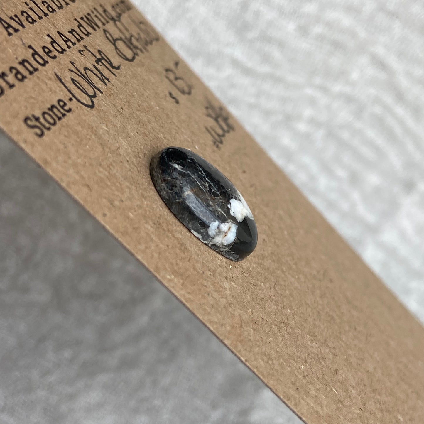 White Buffalo Cabochon - WB16