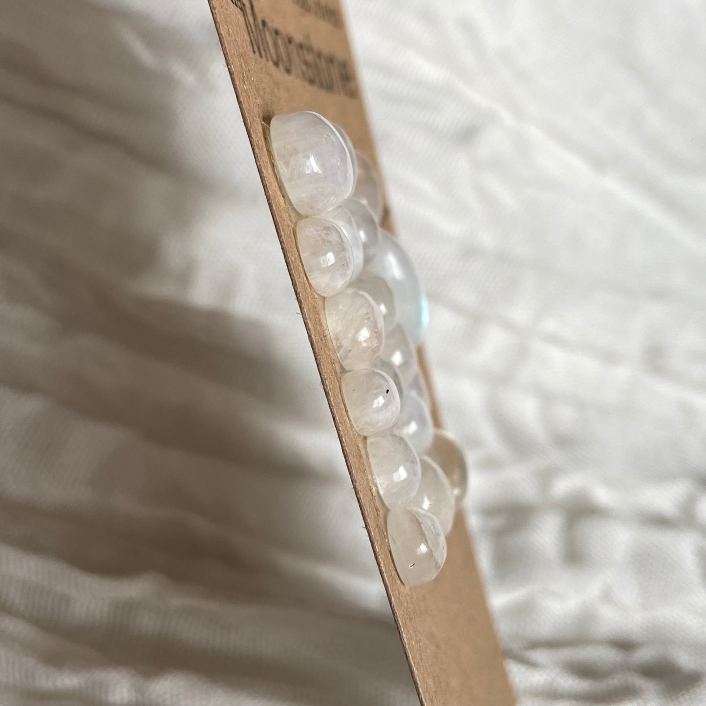 Moonstone cabochon - M015 B92CE057-4194-448A-B0A8-362559AB8F9A Brandedandwild.com