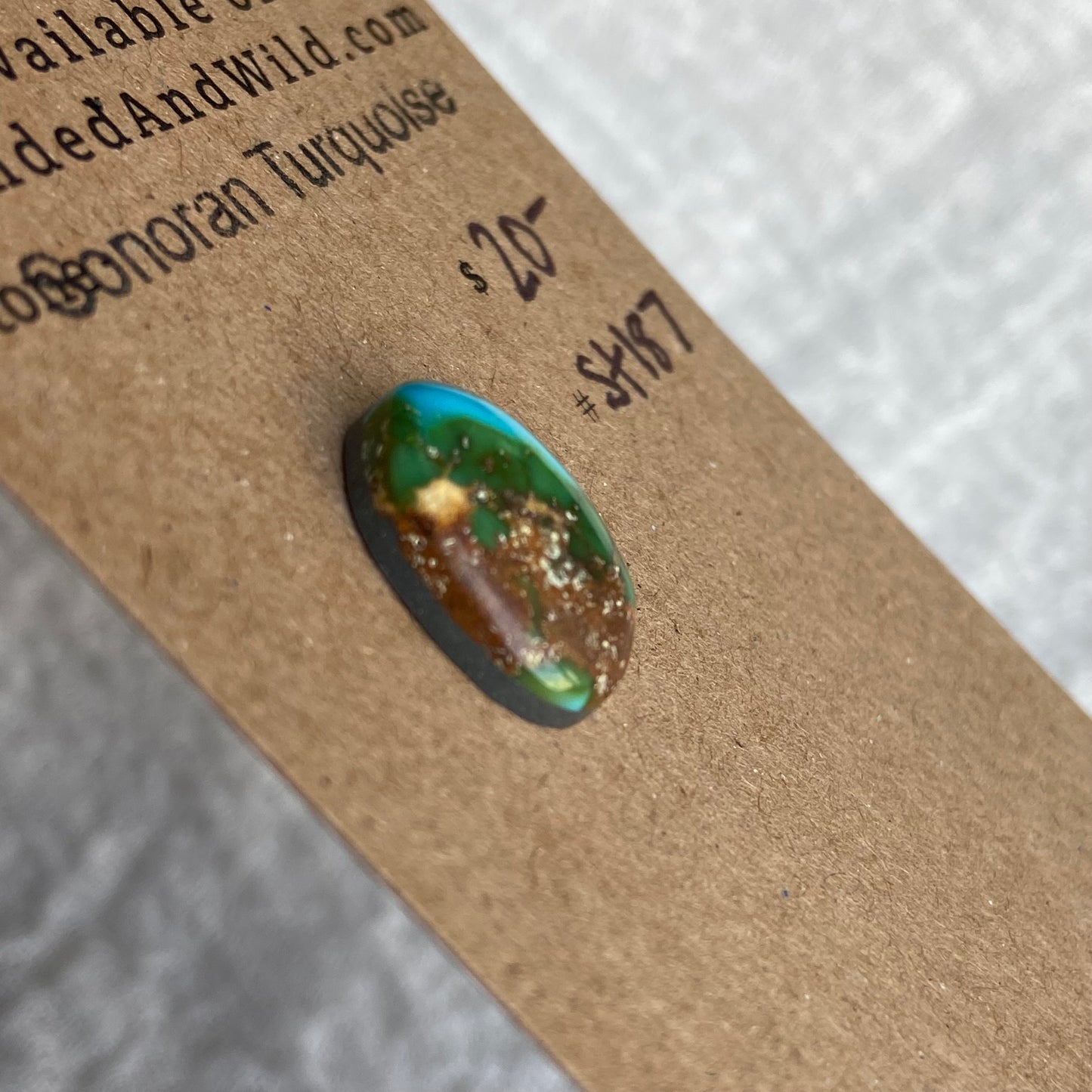 Sonoran Turquoise Cabochon - ST187