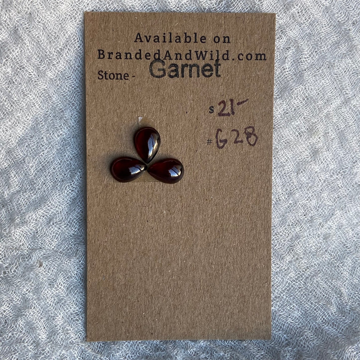 Garnet Cabochon - G28