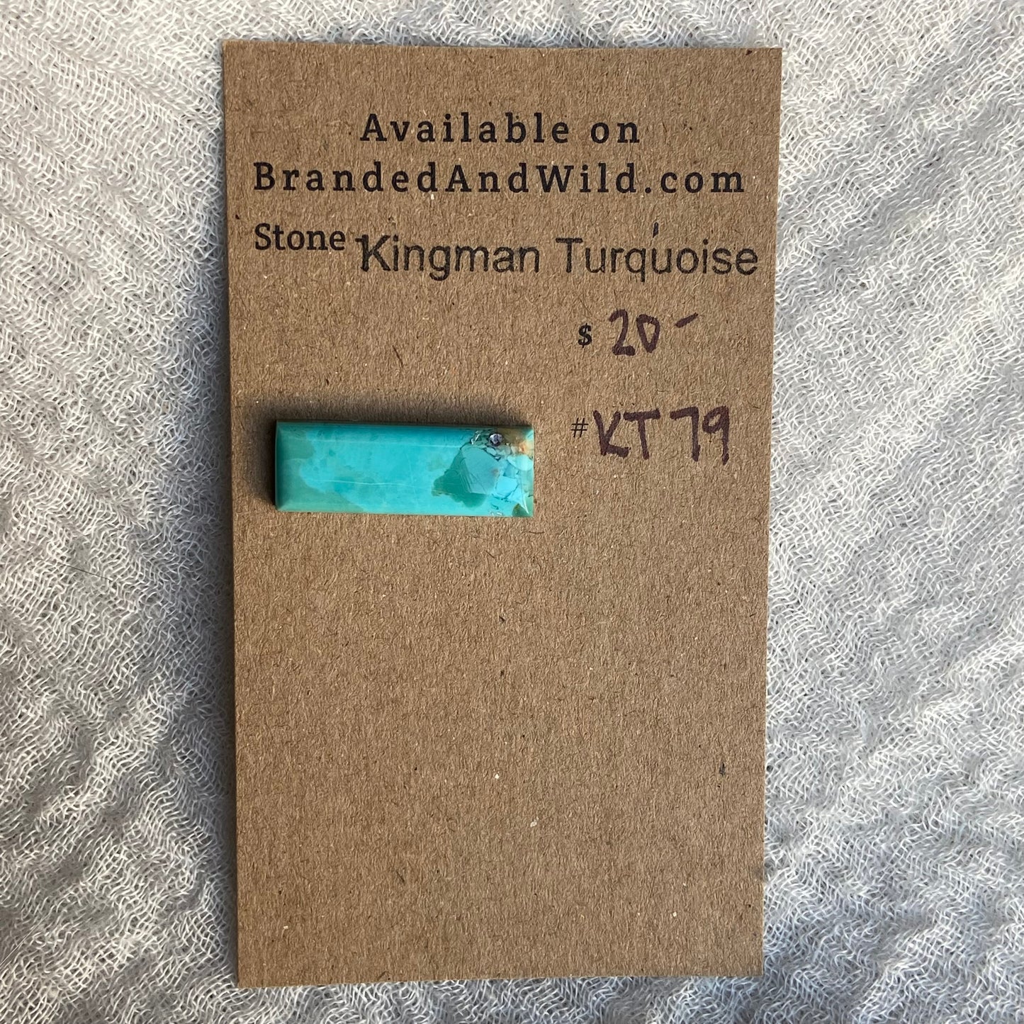 Kingman Turquoise Cabochon - KT79
