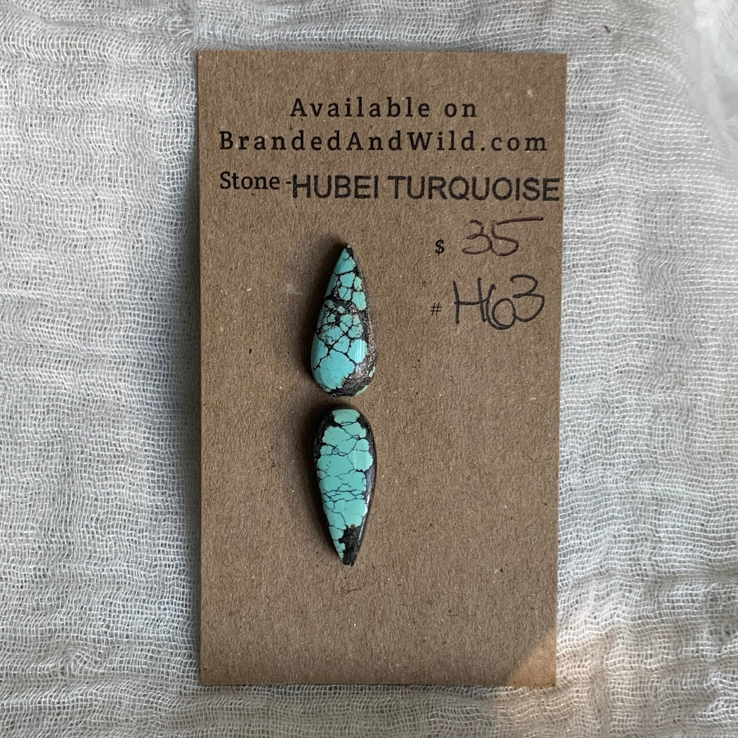 Hubei Turquoise Cabochon - H63