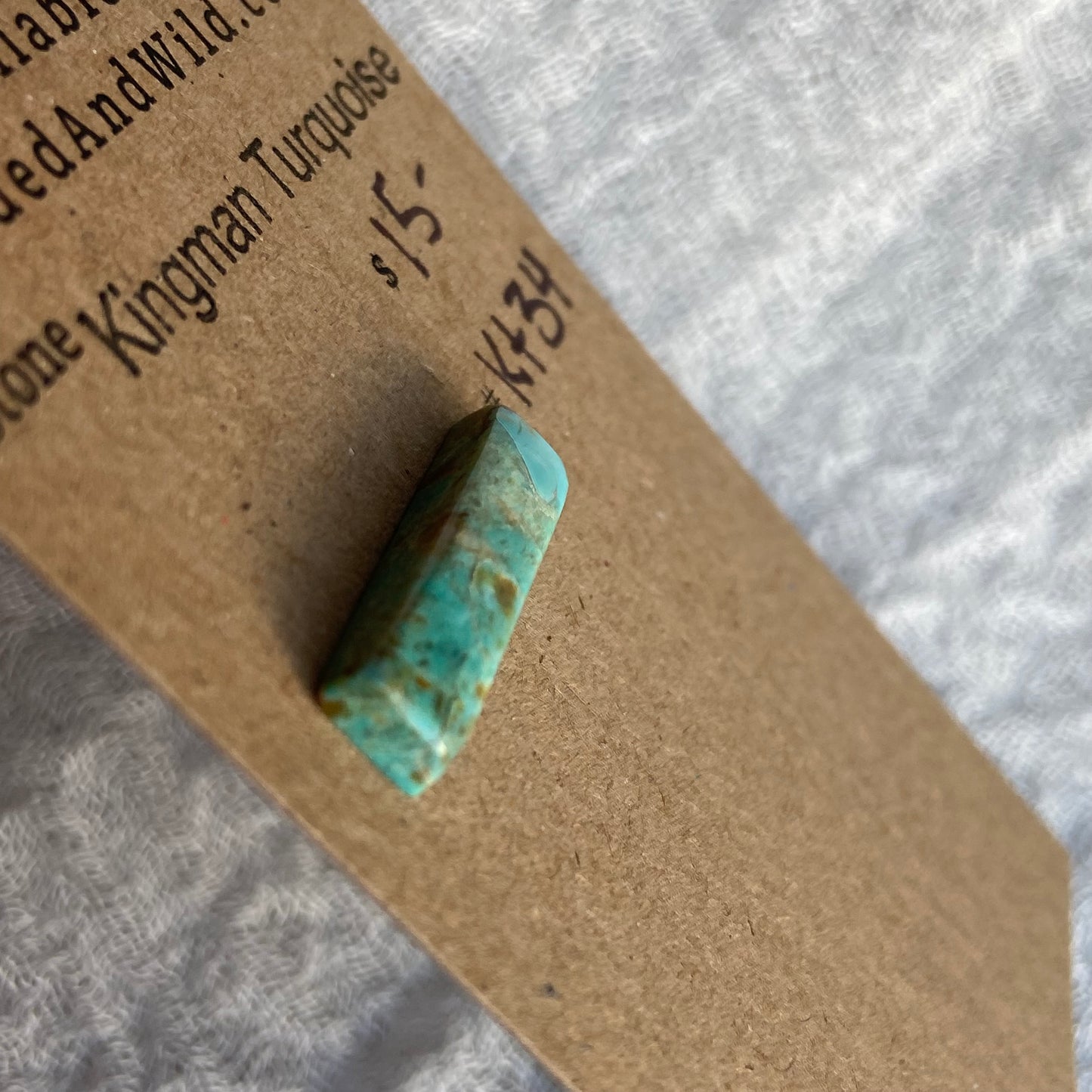 Kingman Turquoise Cabochon - KT34