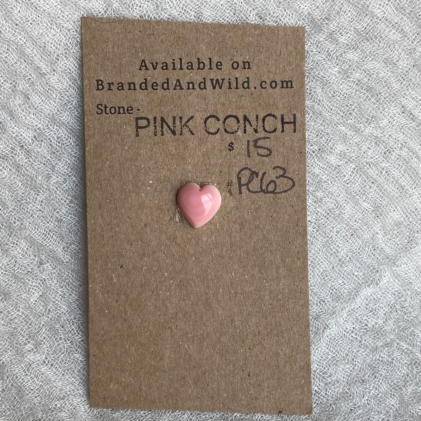 Pink Conch Cabochon - PC63