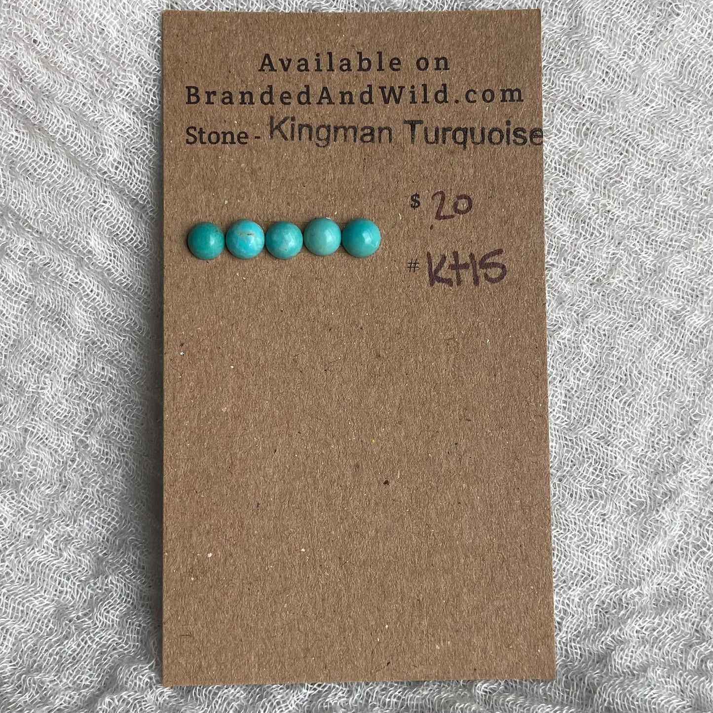 Kingman Turquoise Cabochon - KT15