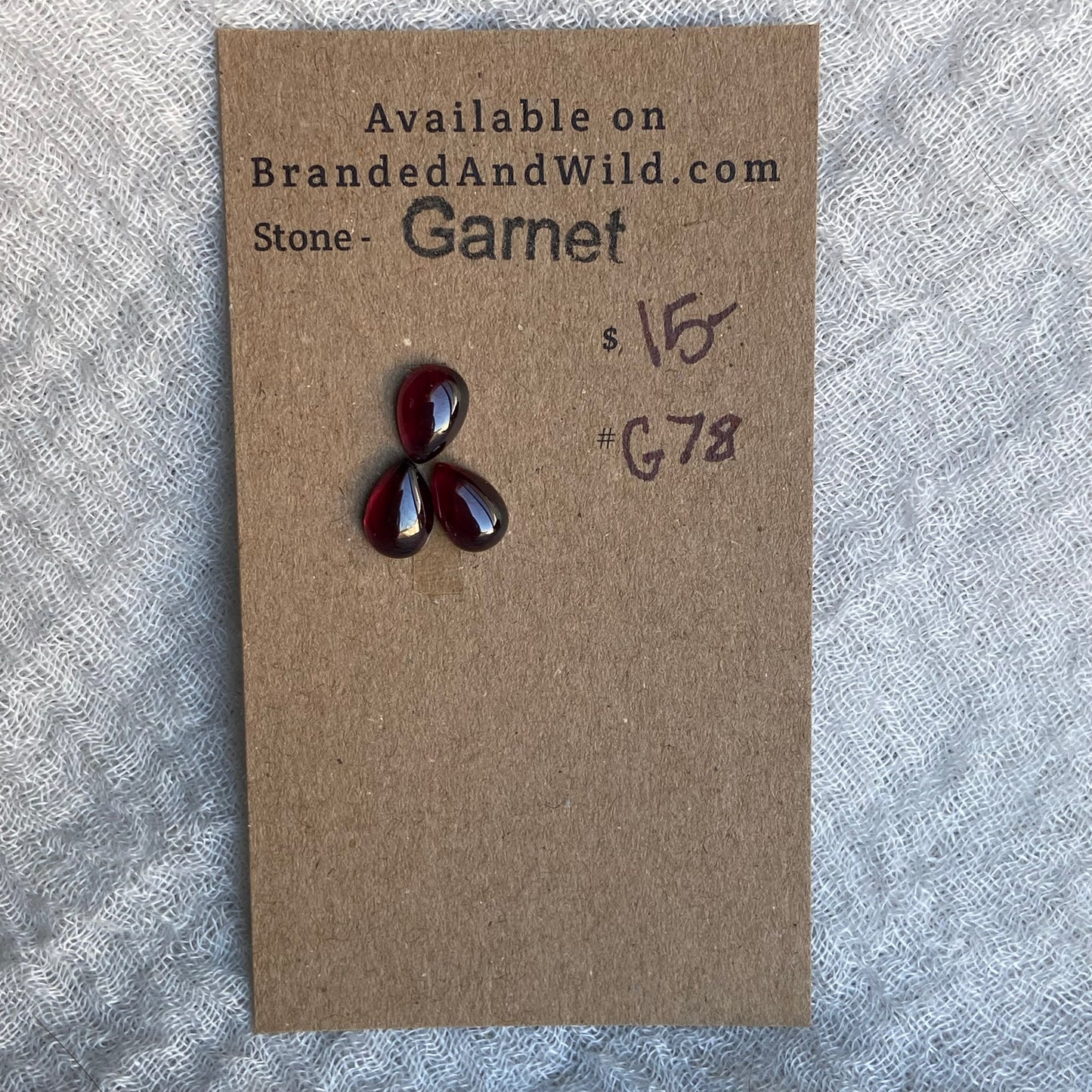 Garnet Cabochon - G78