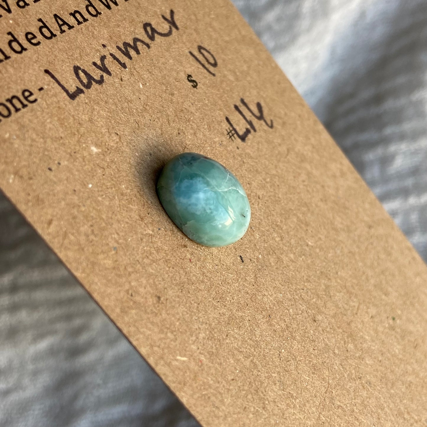 Larimar Cabochon - L16