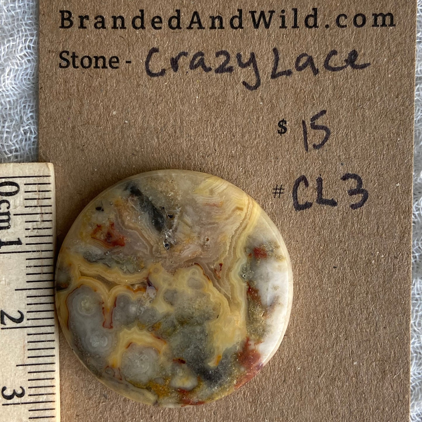 Crazy Lace Cabochon - CL3