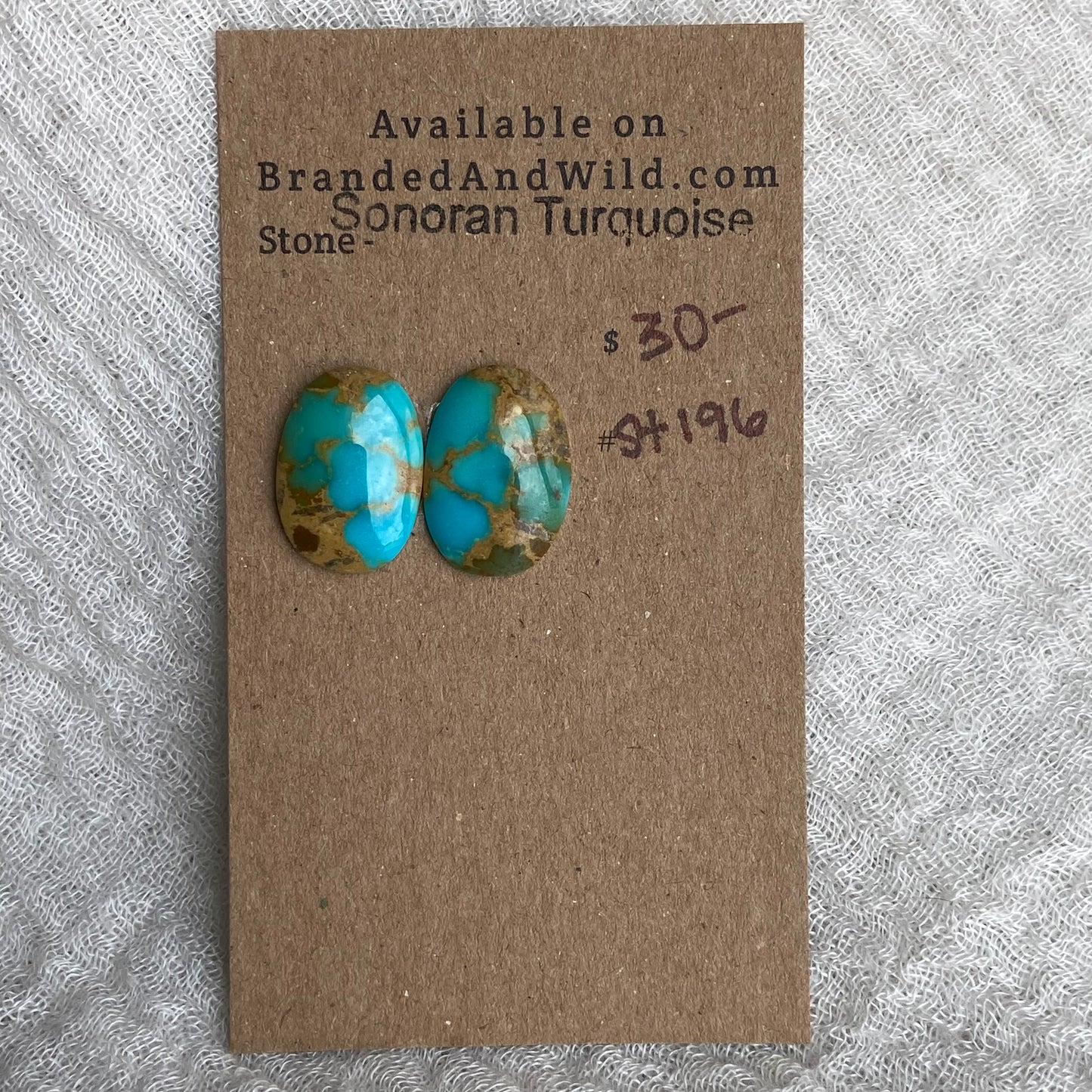 Sonoran Turquoise Cabochon - ST196