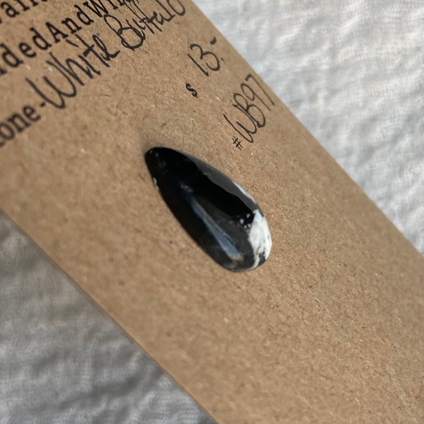 White Buffalo Cabochon - WB97