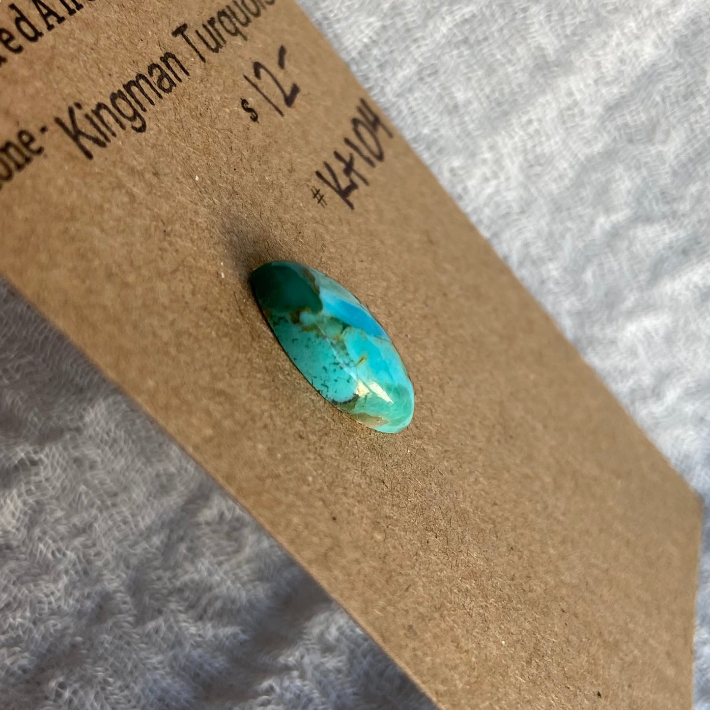 Kingman Turquoise Cabochon - KT104