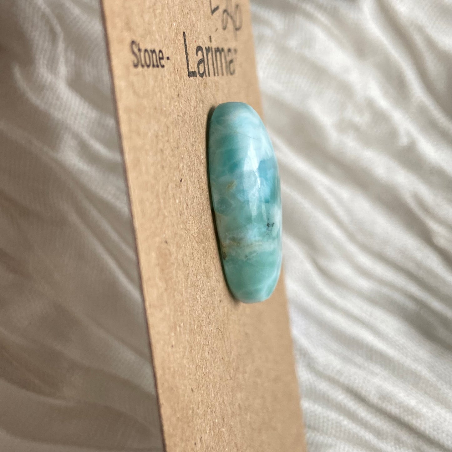 Larimar Cabochon - L26 C3CBC17F-306D-4F88-A3BB-0B6A71FF9DD1 Brandedandwild.com
