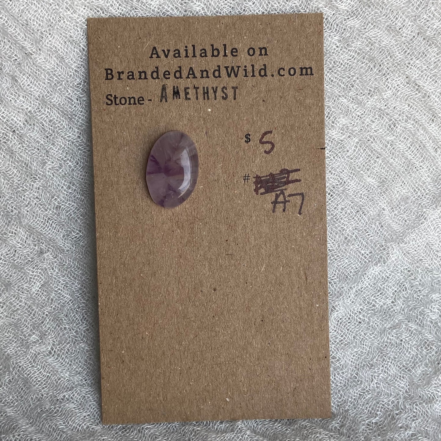 Amethyst Cabochon - A7