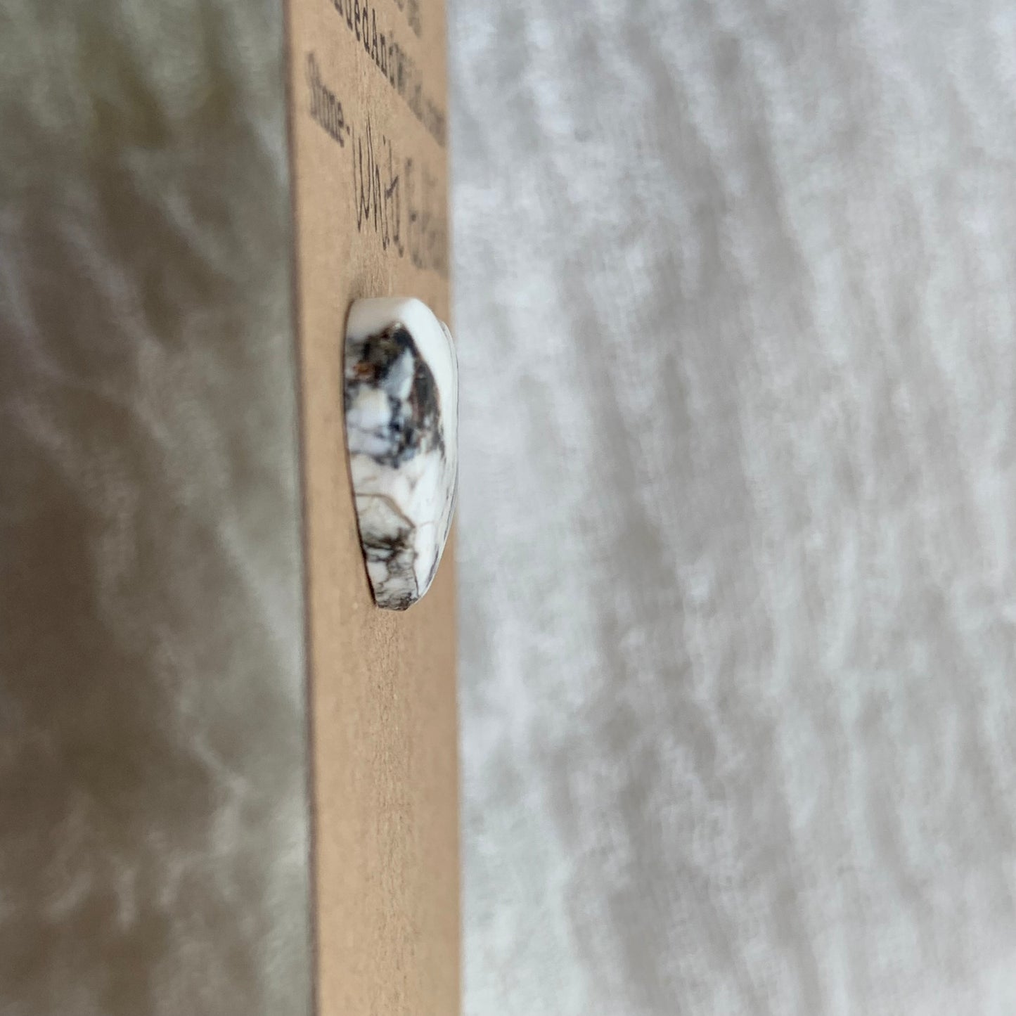 White Buffalo Cabochon - WB47