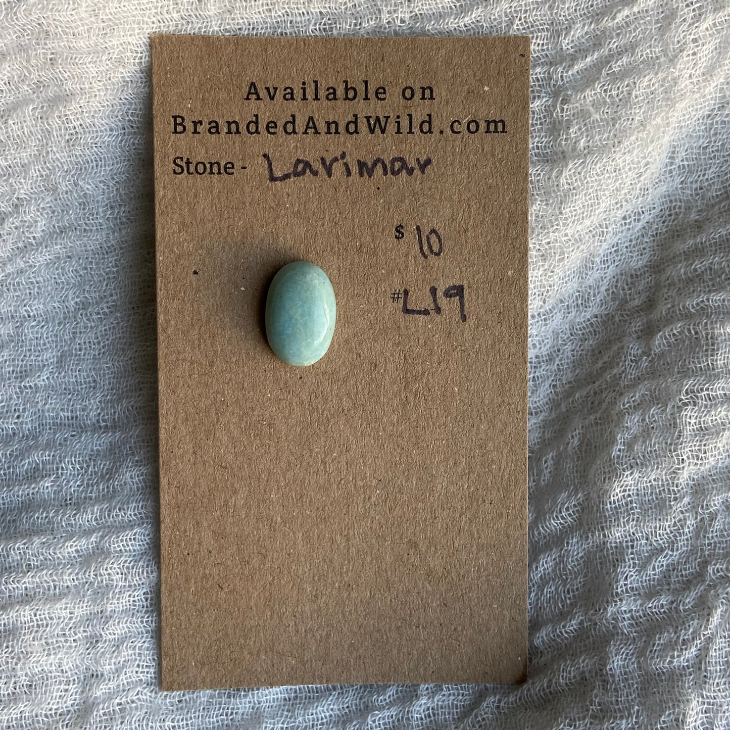 Larimar Cabochon - L19
