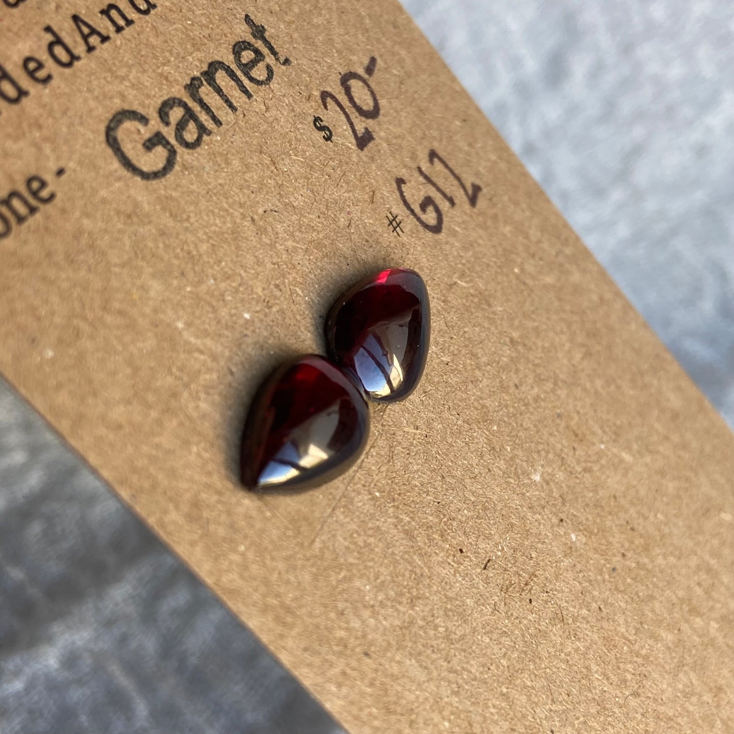 Garnet Cabochon - G12