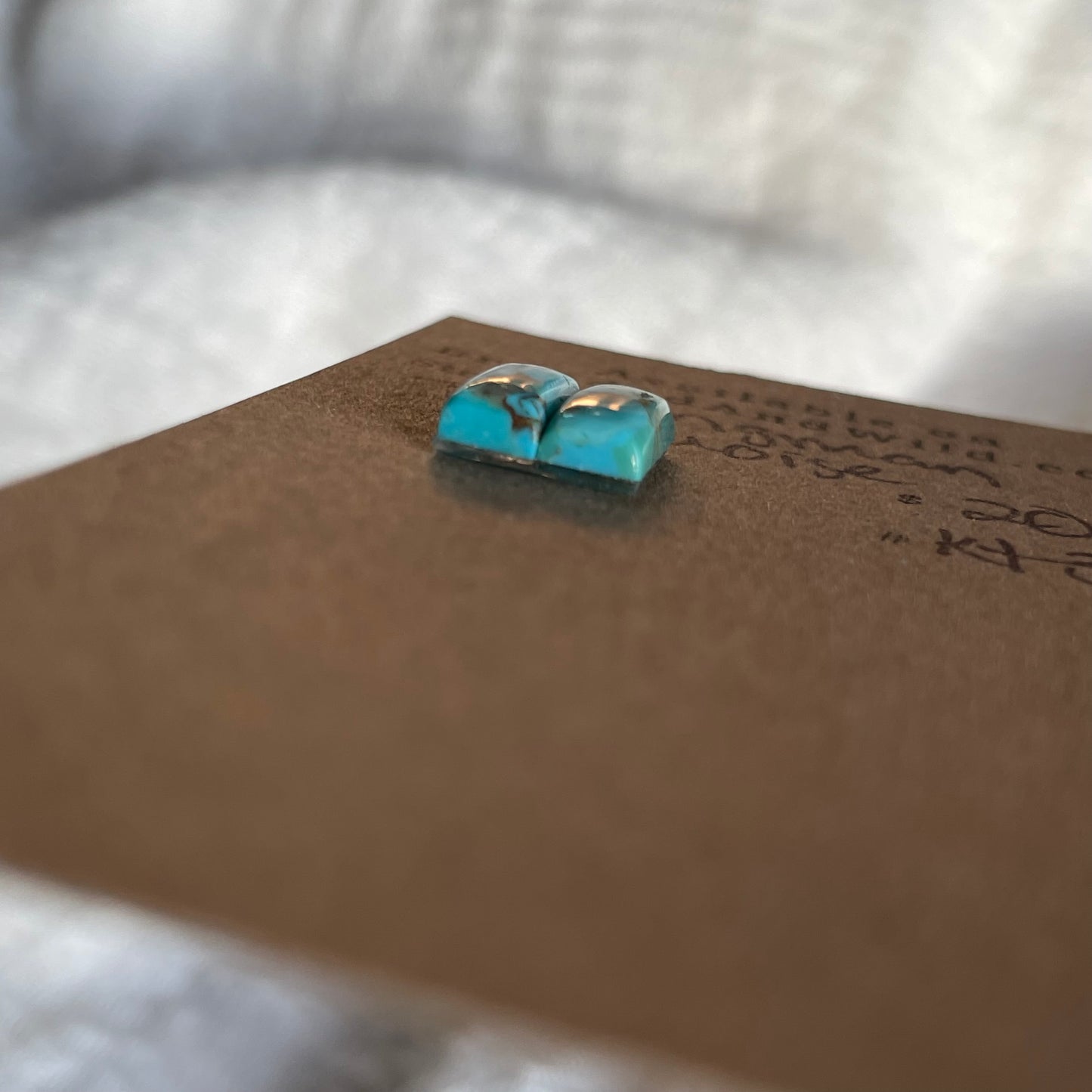 Kingman Turquoise Cabochon - KT34 C6A6C464-6FF4-4290-BCF4-5D898A90AF99 Brandedandwild.com