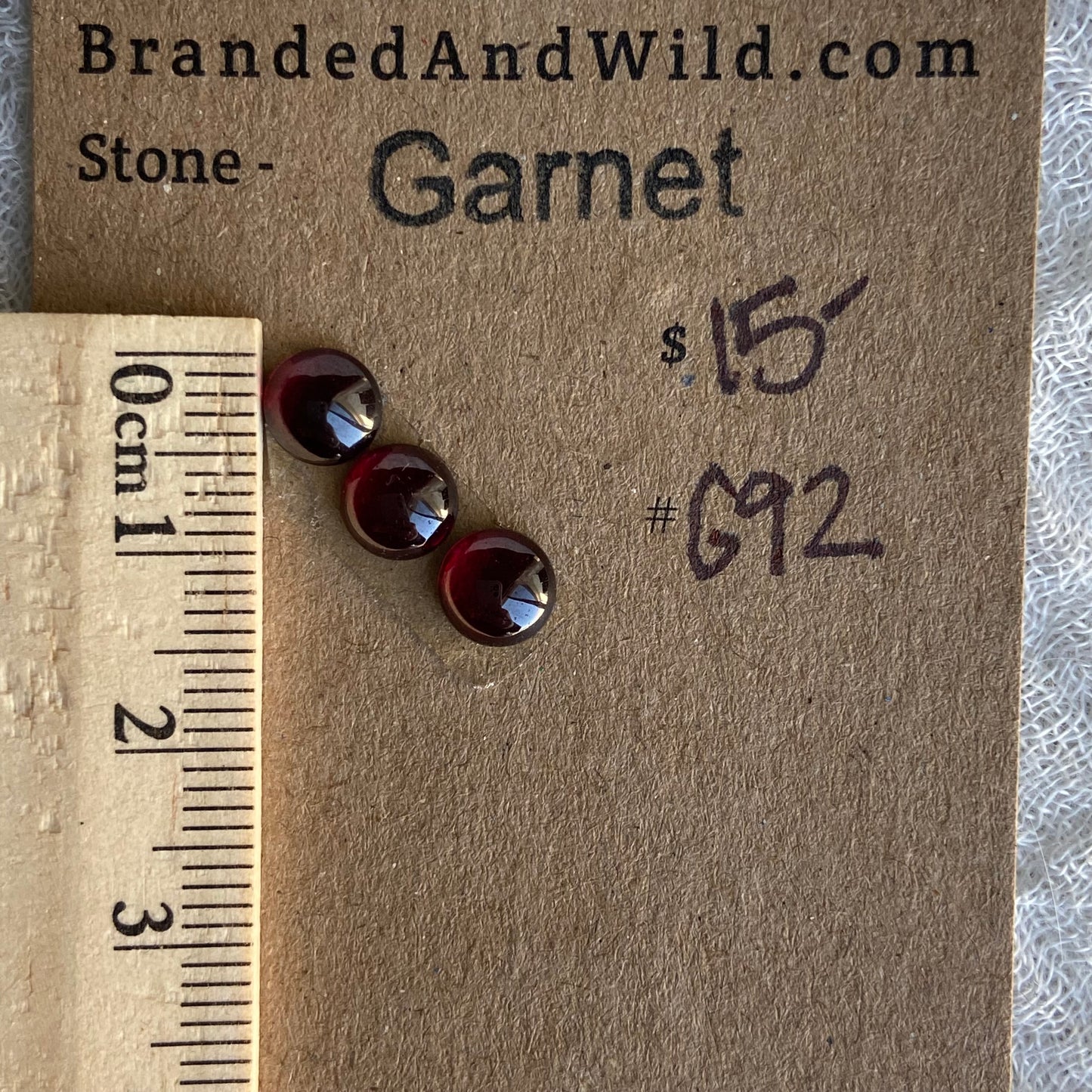 Garnet Cabochon - G92