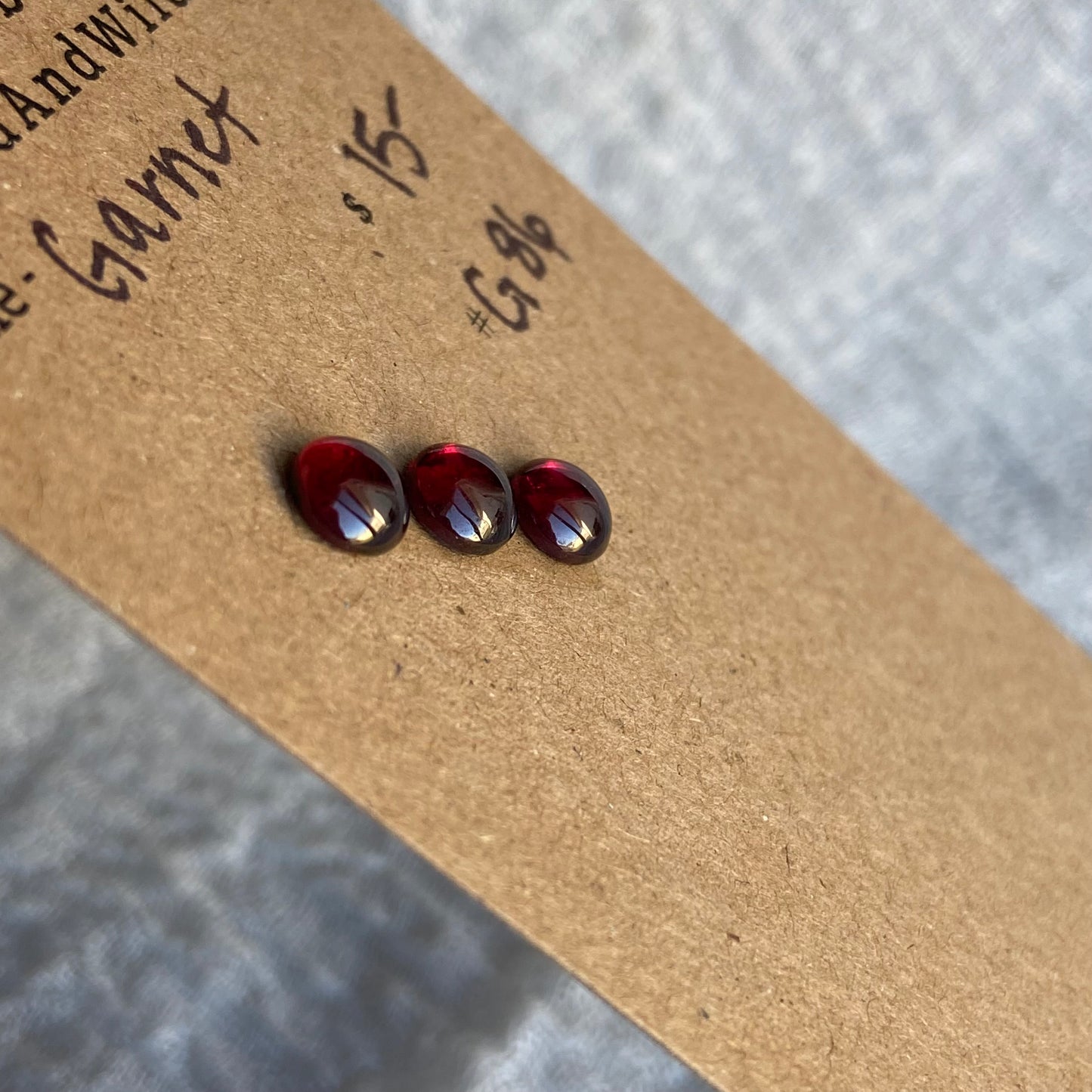 Garnet Cabochon - G86