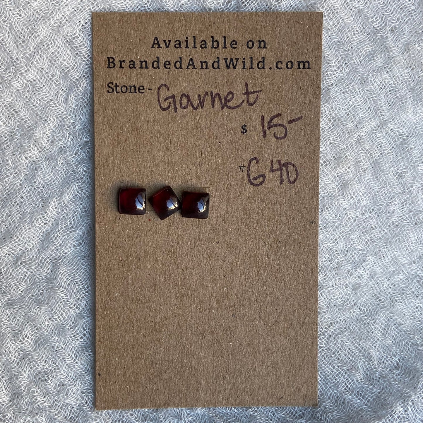 Garnet Cabochon - G40