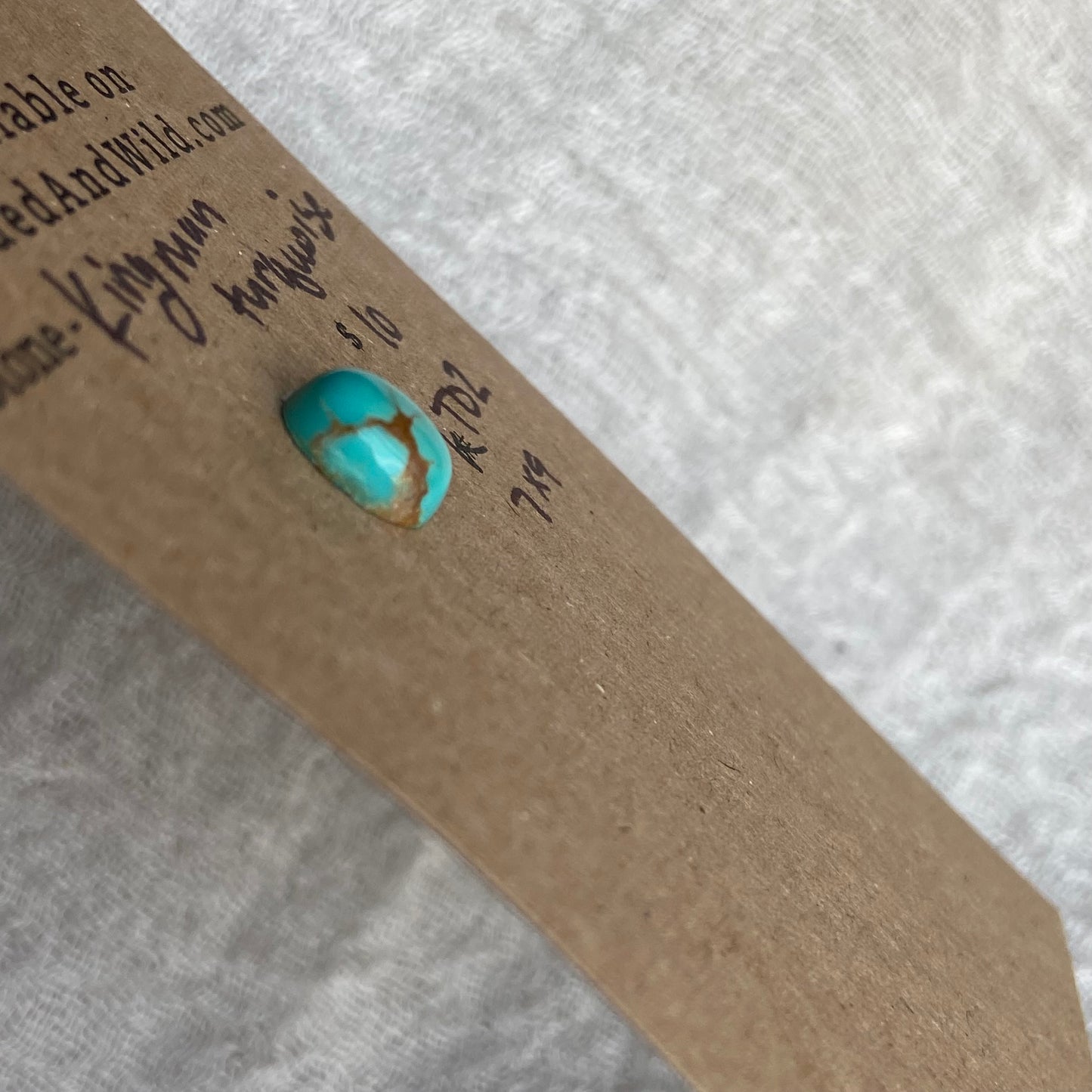 Kingman Turquoise Cabochon - KT02