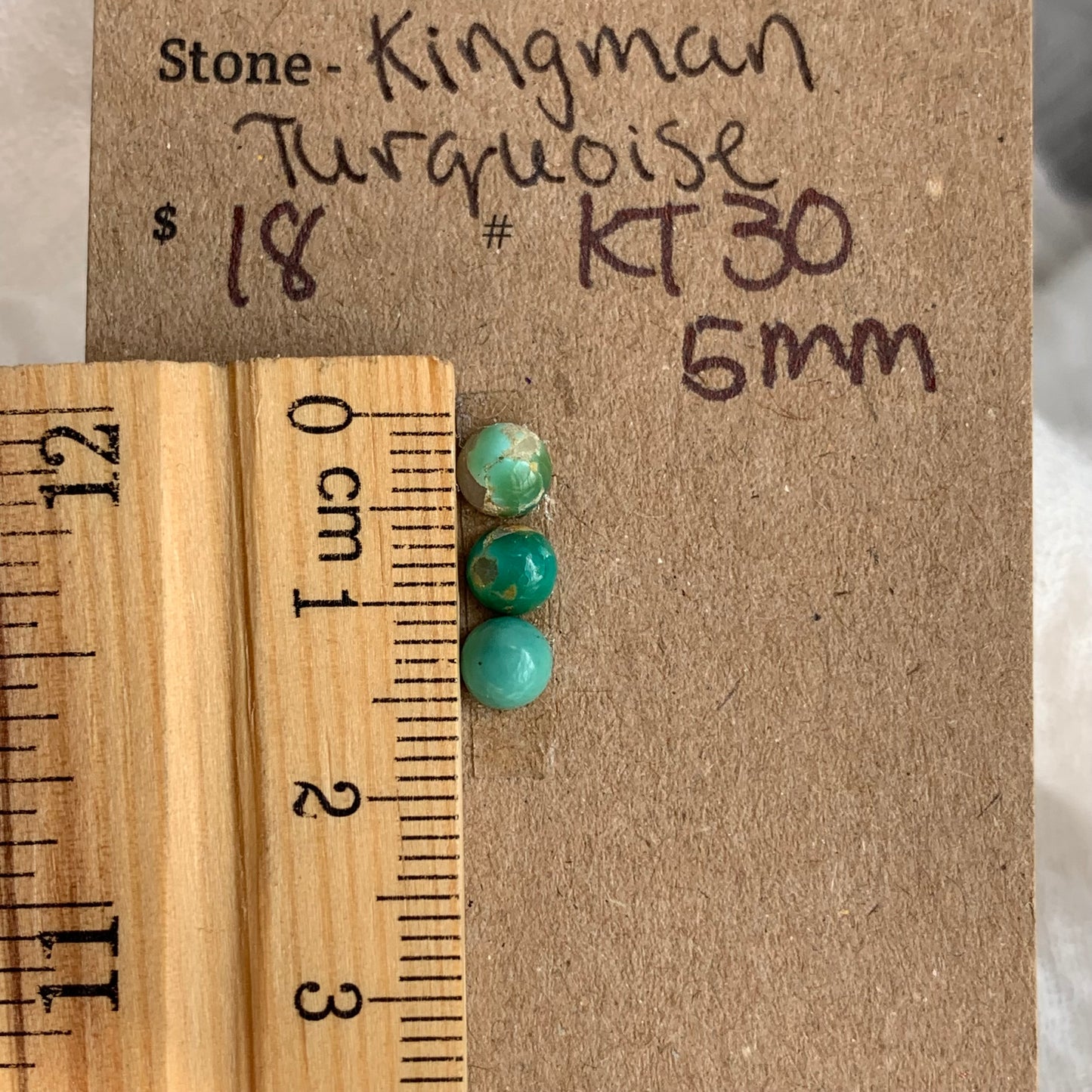 Kingman Turquoise Cabochon - KT30