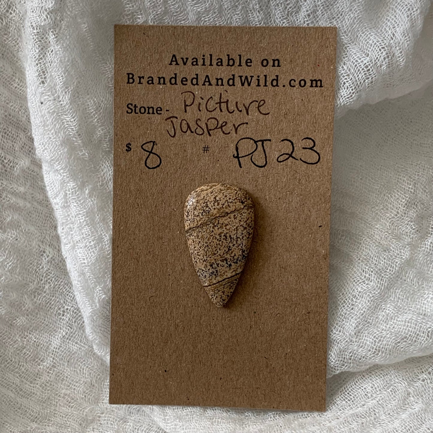 Picture Jasper cabochon - PJ23