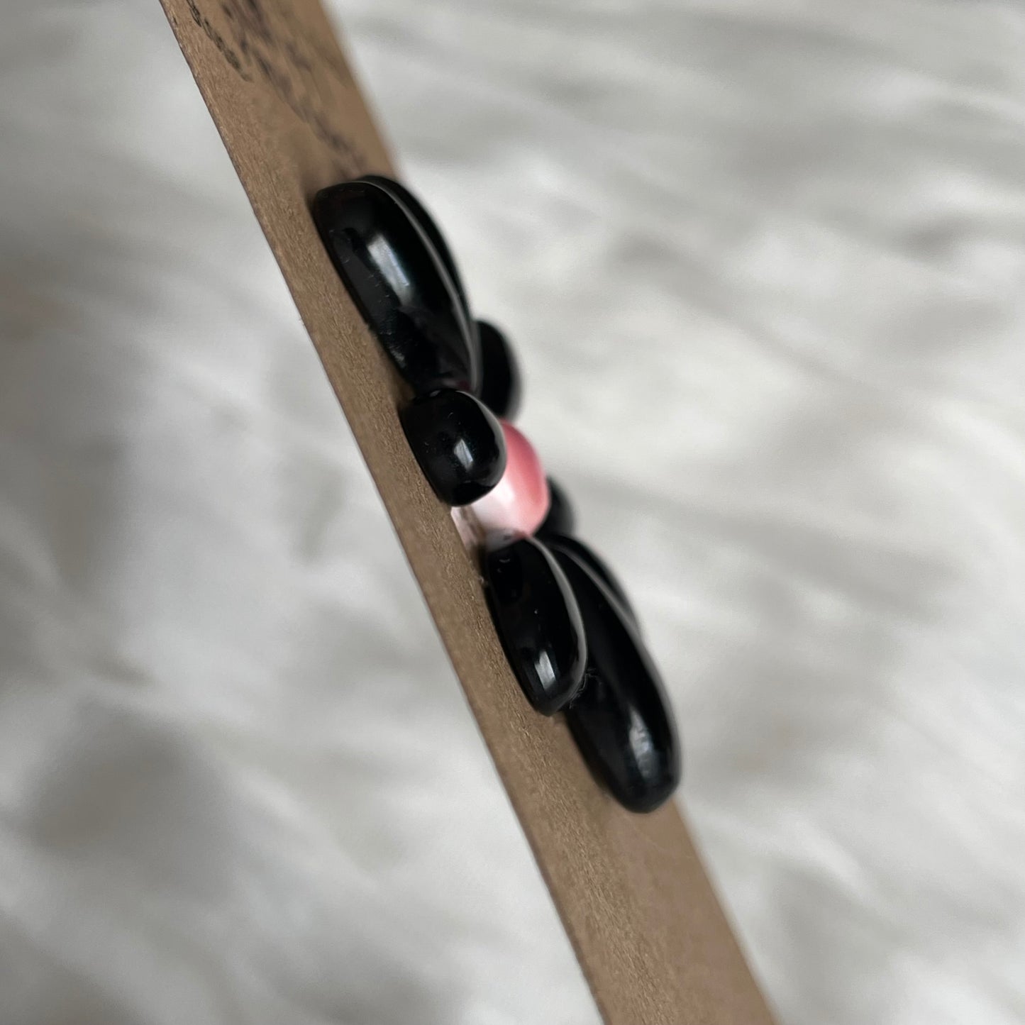 Black Onyx / Pink Conch Cabochon - MIX197 CAD0813D-638D-40A5-8377-2786B849817A Brandedandwild.com