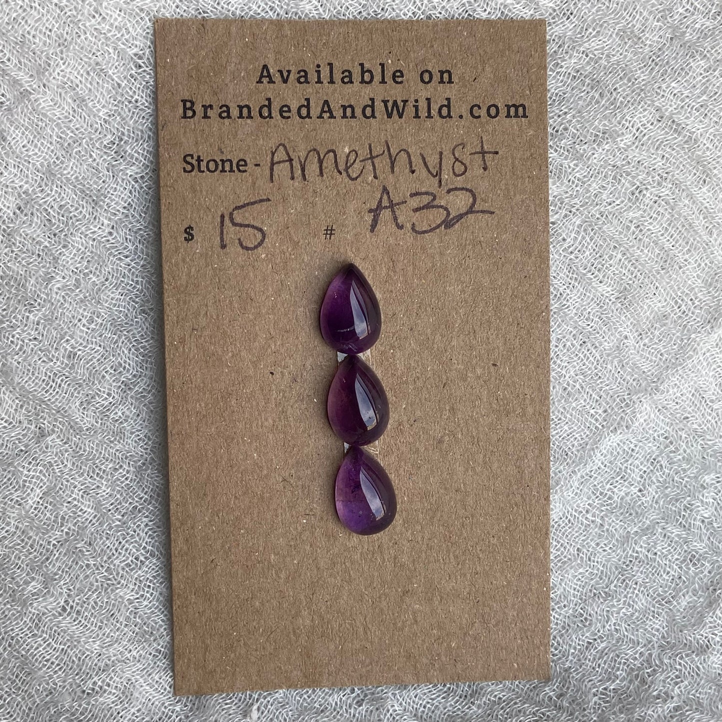Amethyst Cabochon - A32