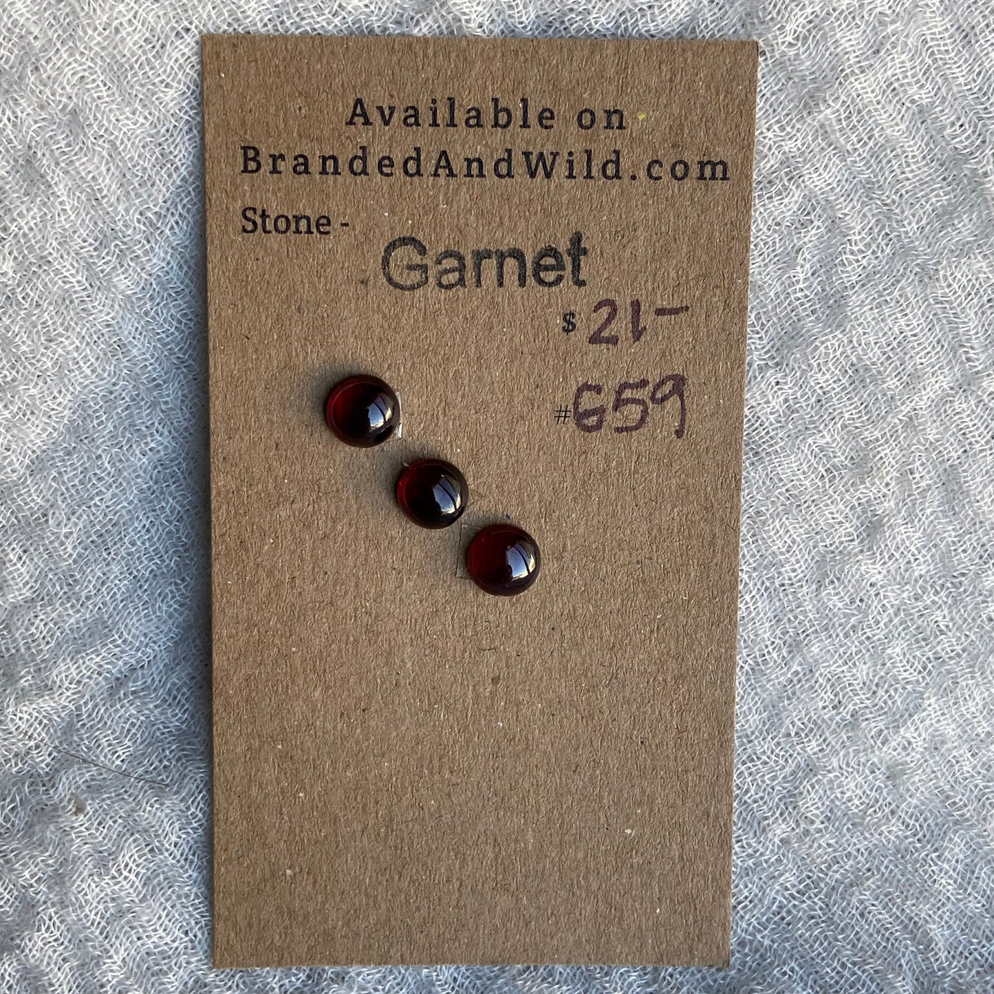 Garnet Cabochon - G59