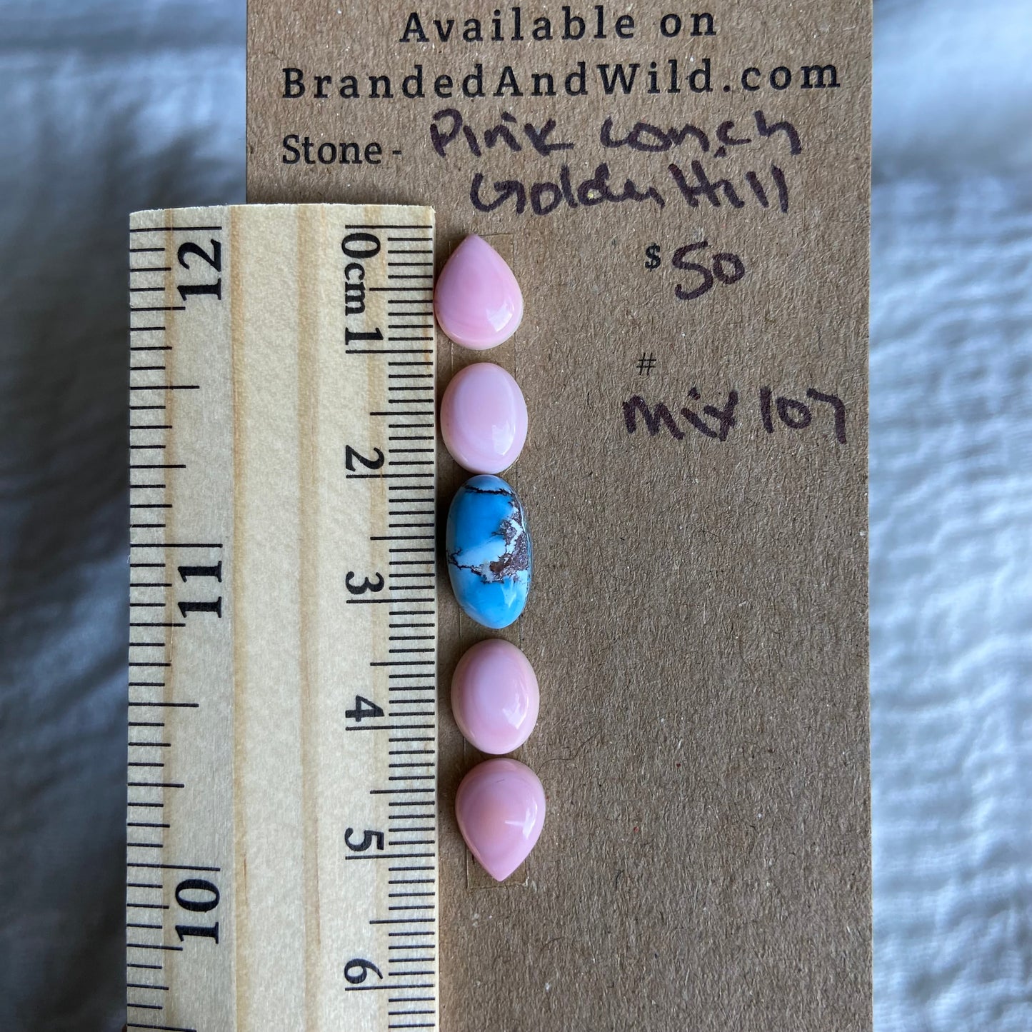 Pink Conch Cabochon - Mix107