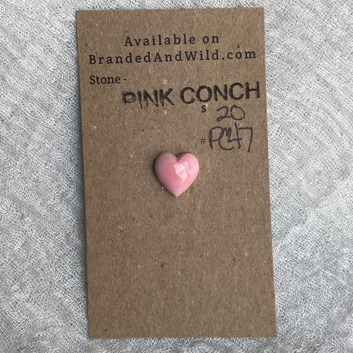 Pink Conch Cabochon - PC47