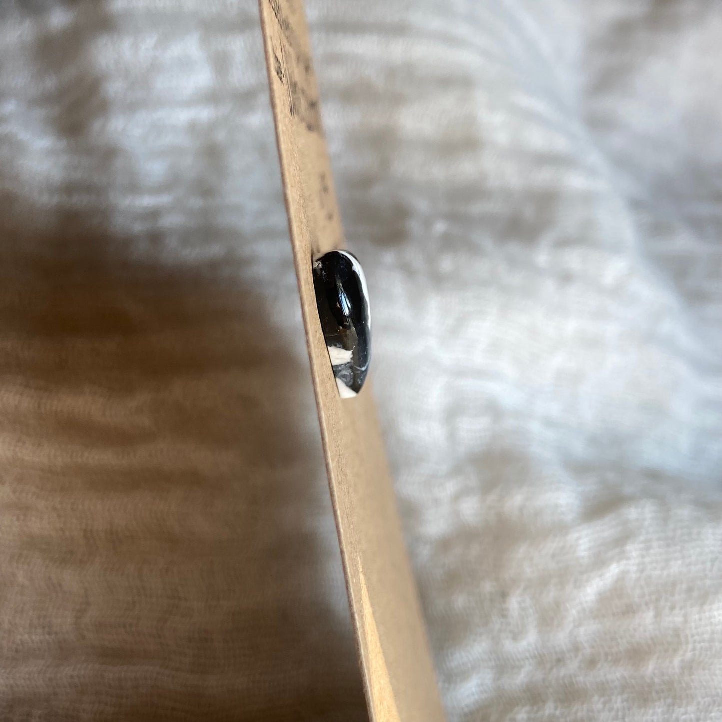 White Buffalo Cabochon - WB18