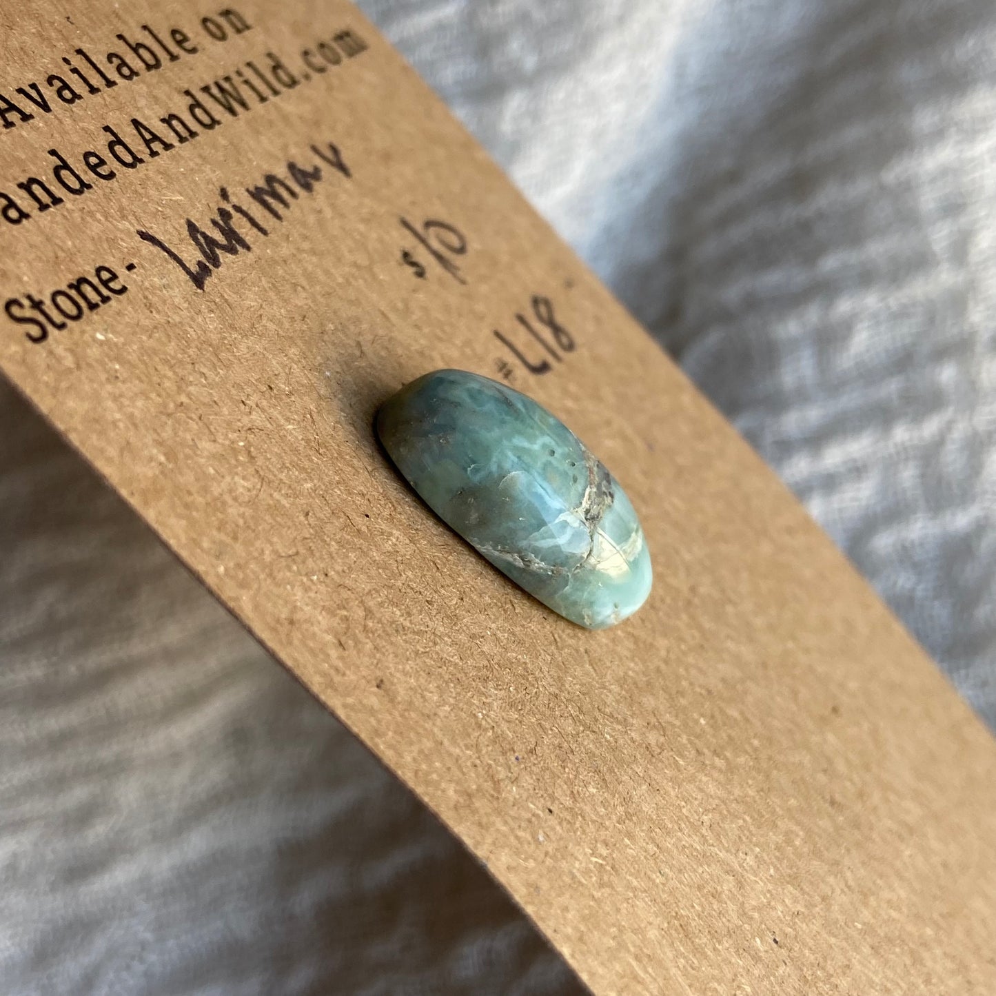 Larimar Cabochon - L18
