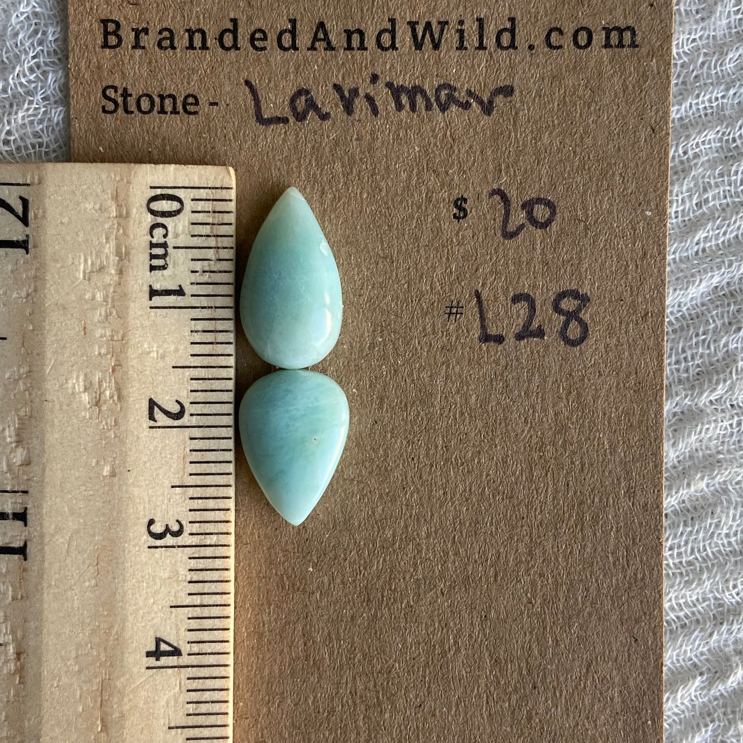 Larimar Cabochon - L28
