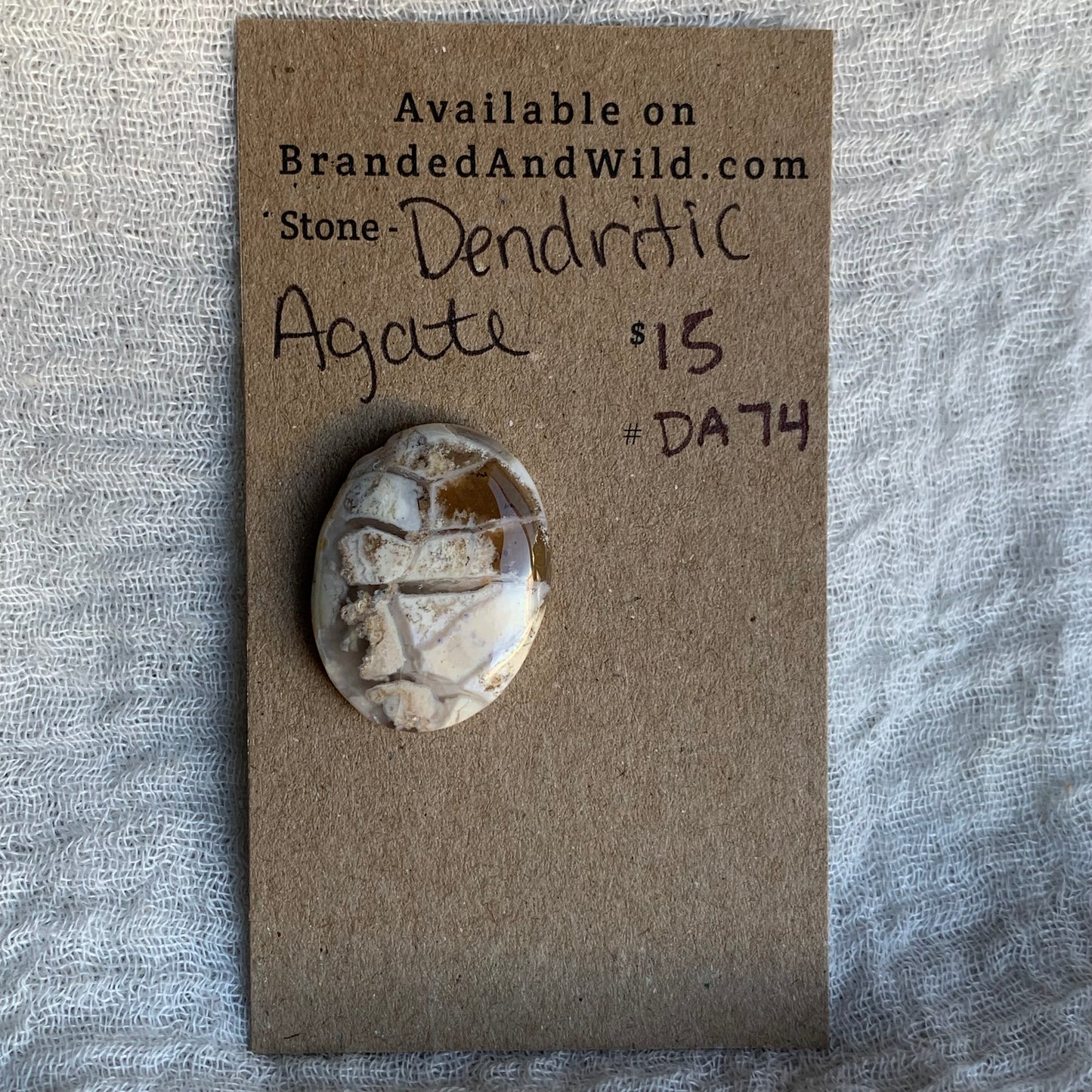 Dendritic Agate Cabochon - DA74