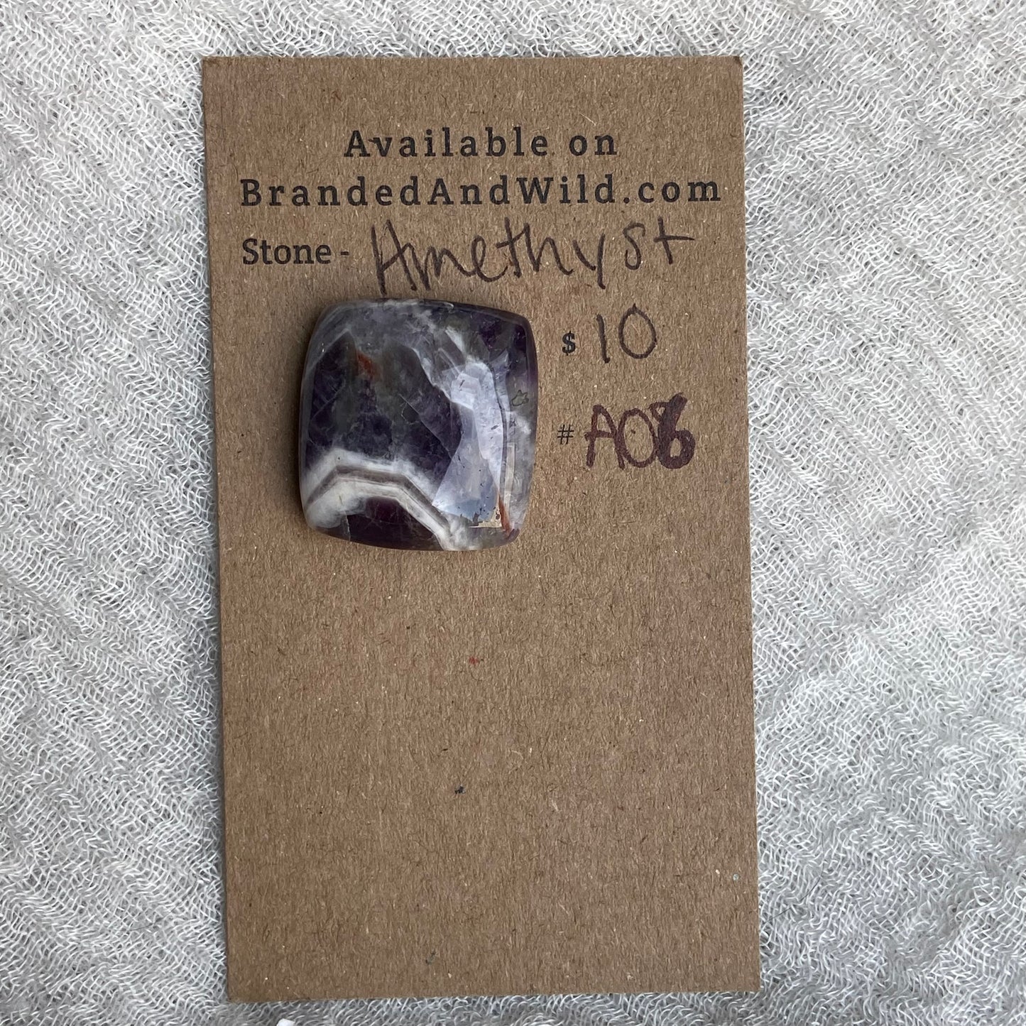 Amethyst Cabochon - A06