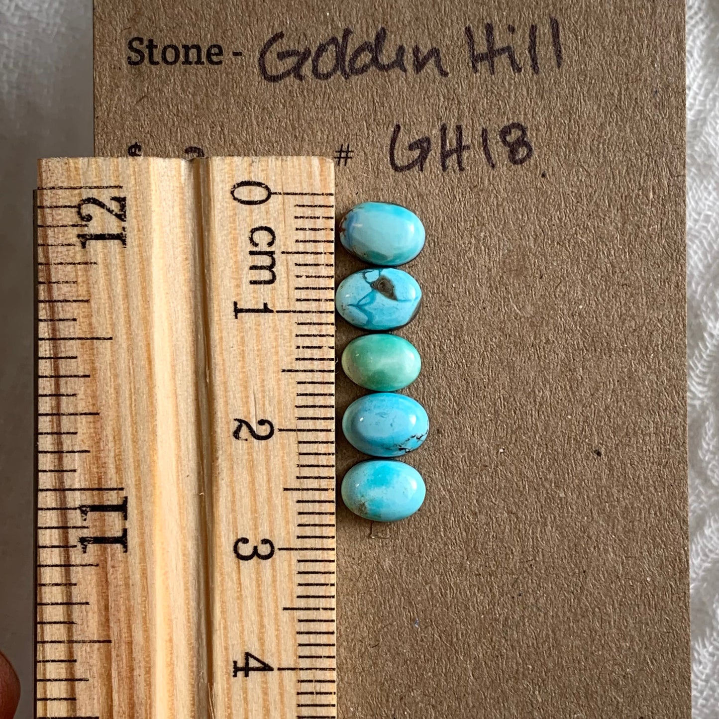 Golden Hill Turquoise Cabochon - GH18
