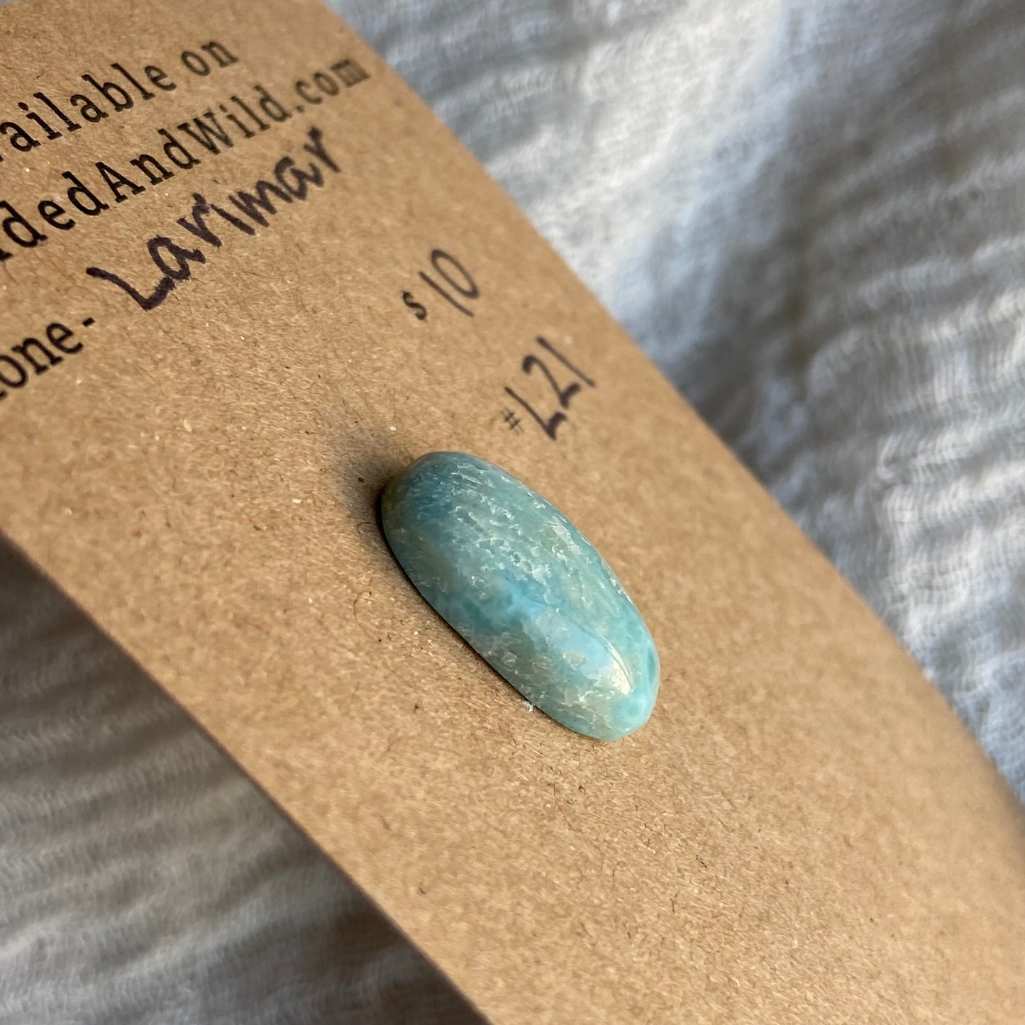 Larimar Cabochon - L21