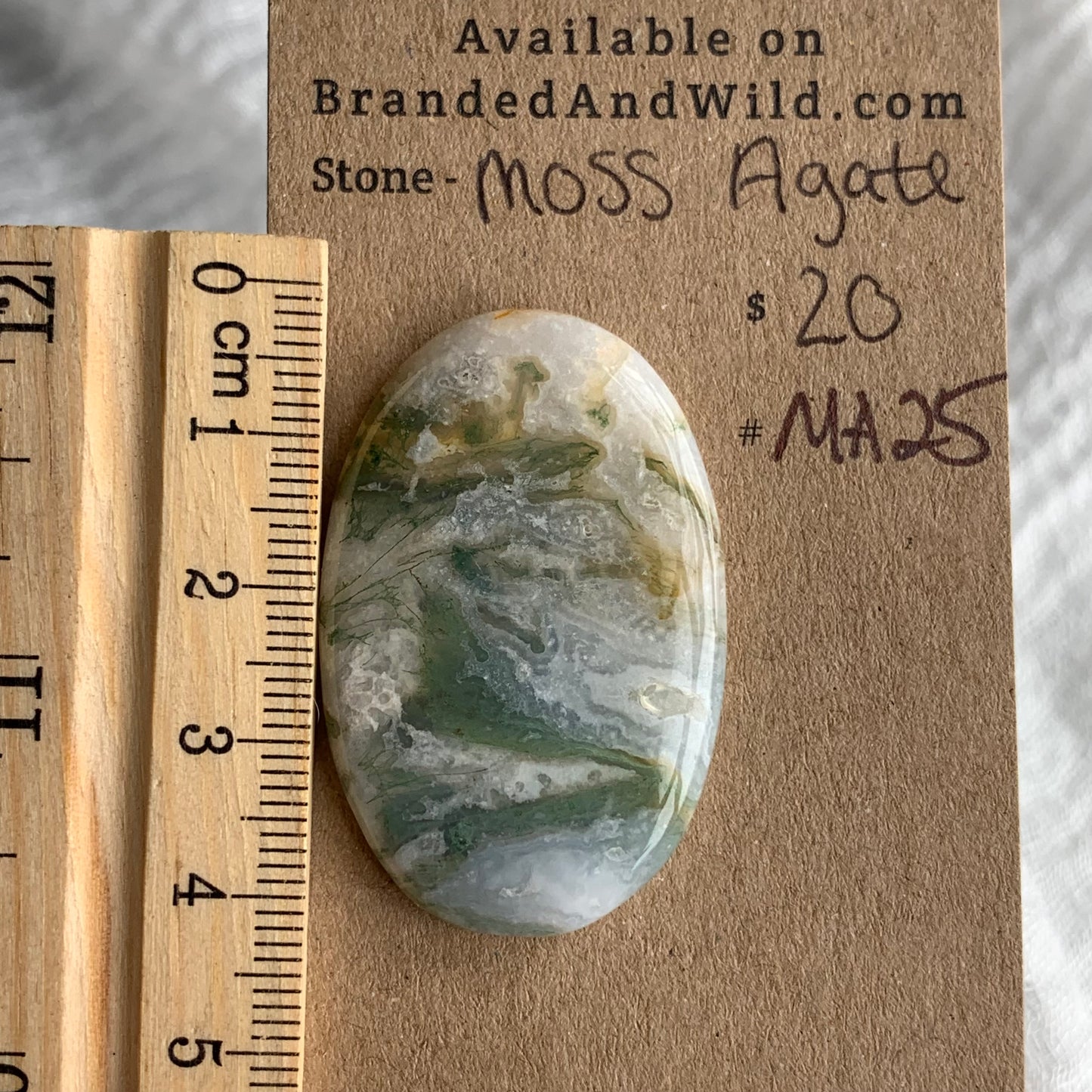 Moss Agate Cabochon- MA25