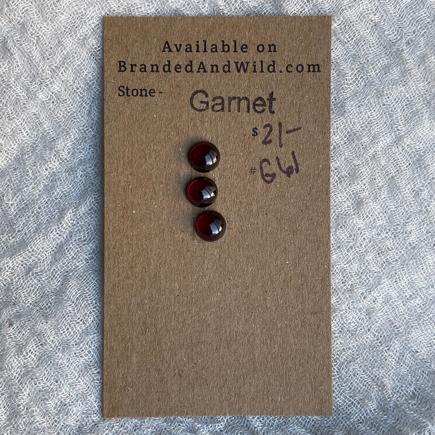 Garnet Cabochon - G61