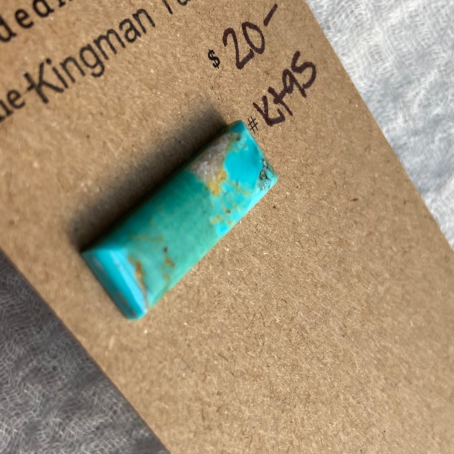 Kingman Turquoise Cabochon - KT95