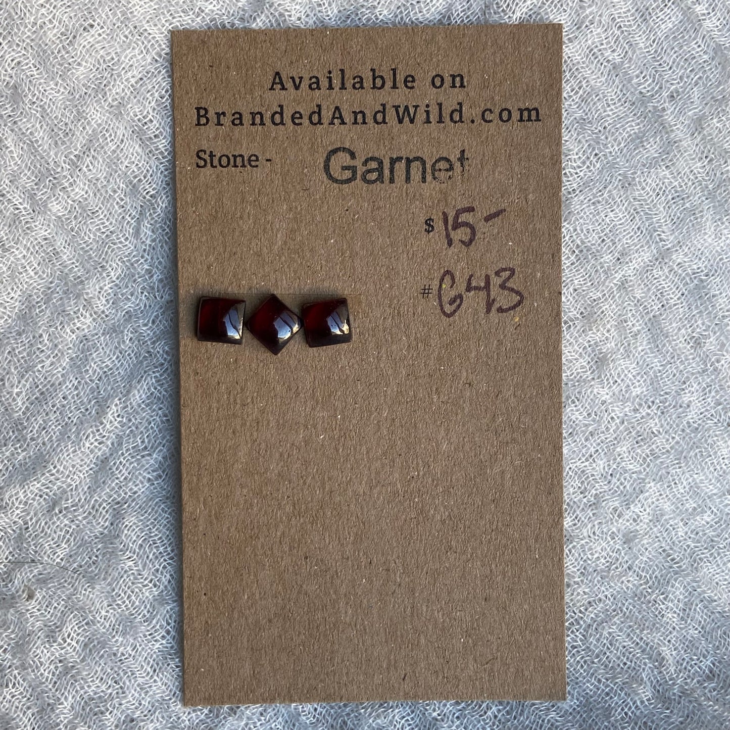 Garnet Cabochon - G43