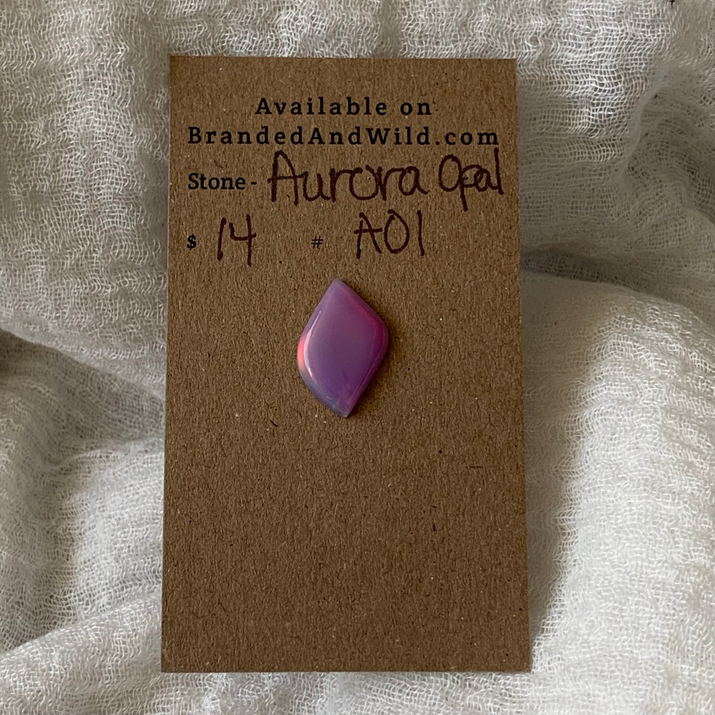 Aurora Opal Cabochon - A01