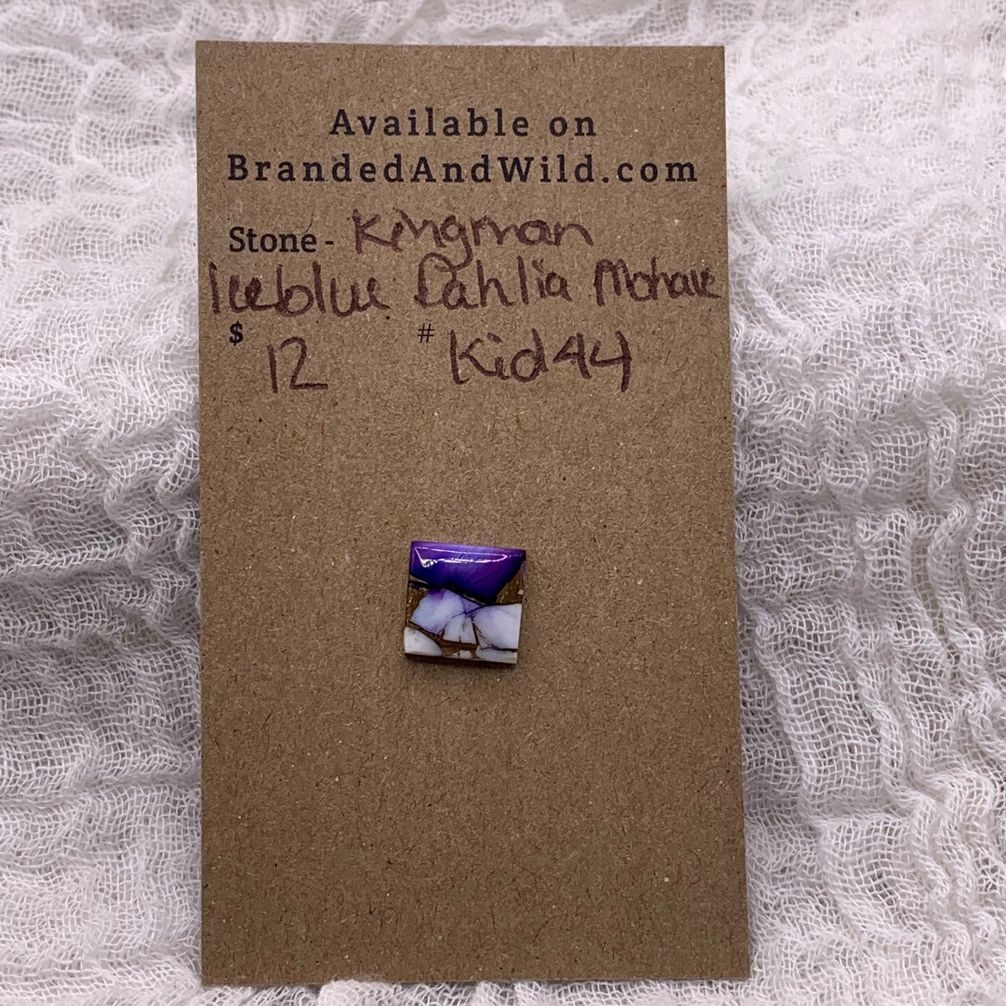 Kingman Ice Blue Dahlia Mohave - KID44