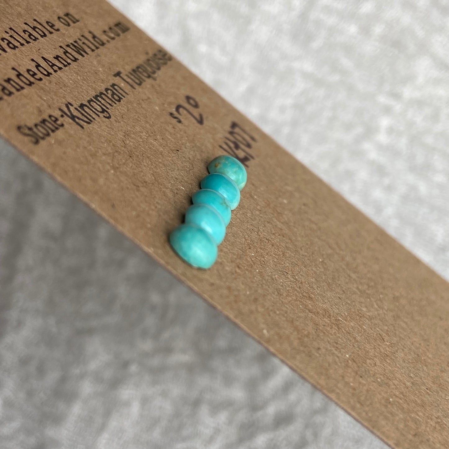 Kingman Turquoise Cabochon - KT07