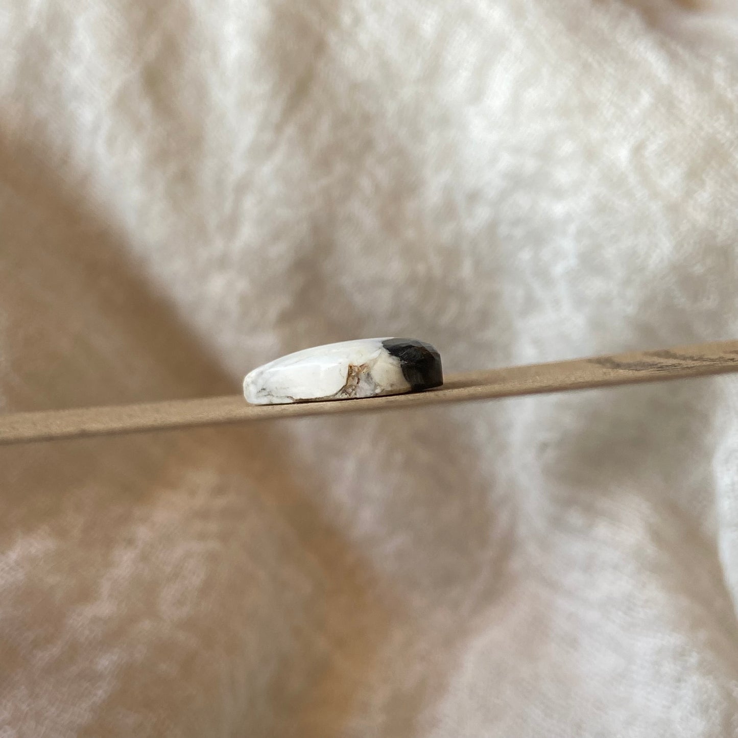 White Buffalo Cabochon - WB18