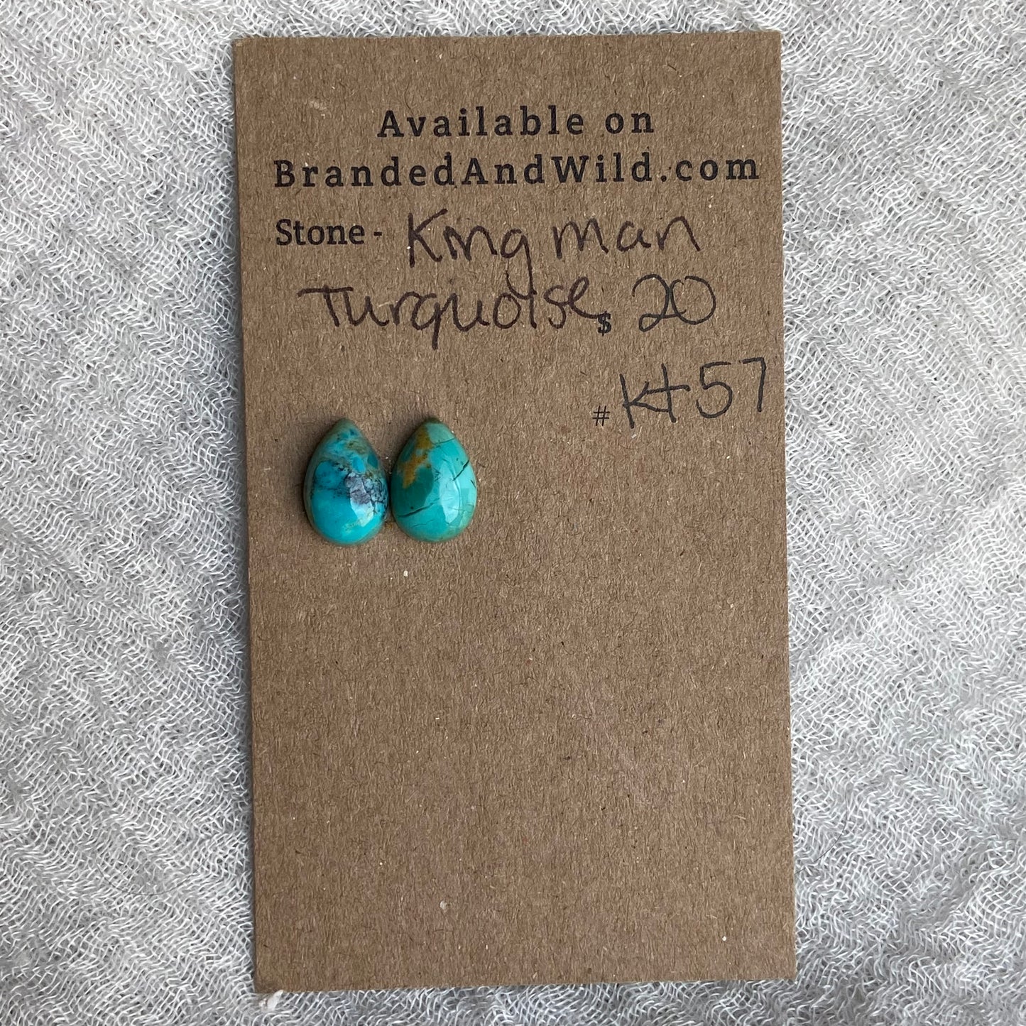 Kingman Turquoise Cabochon - KT57