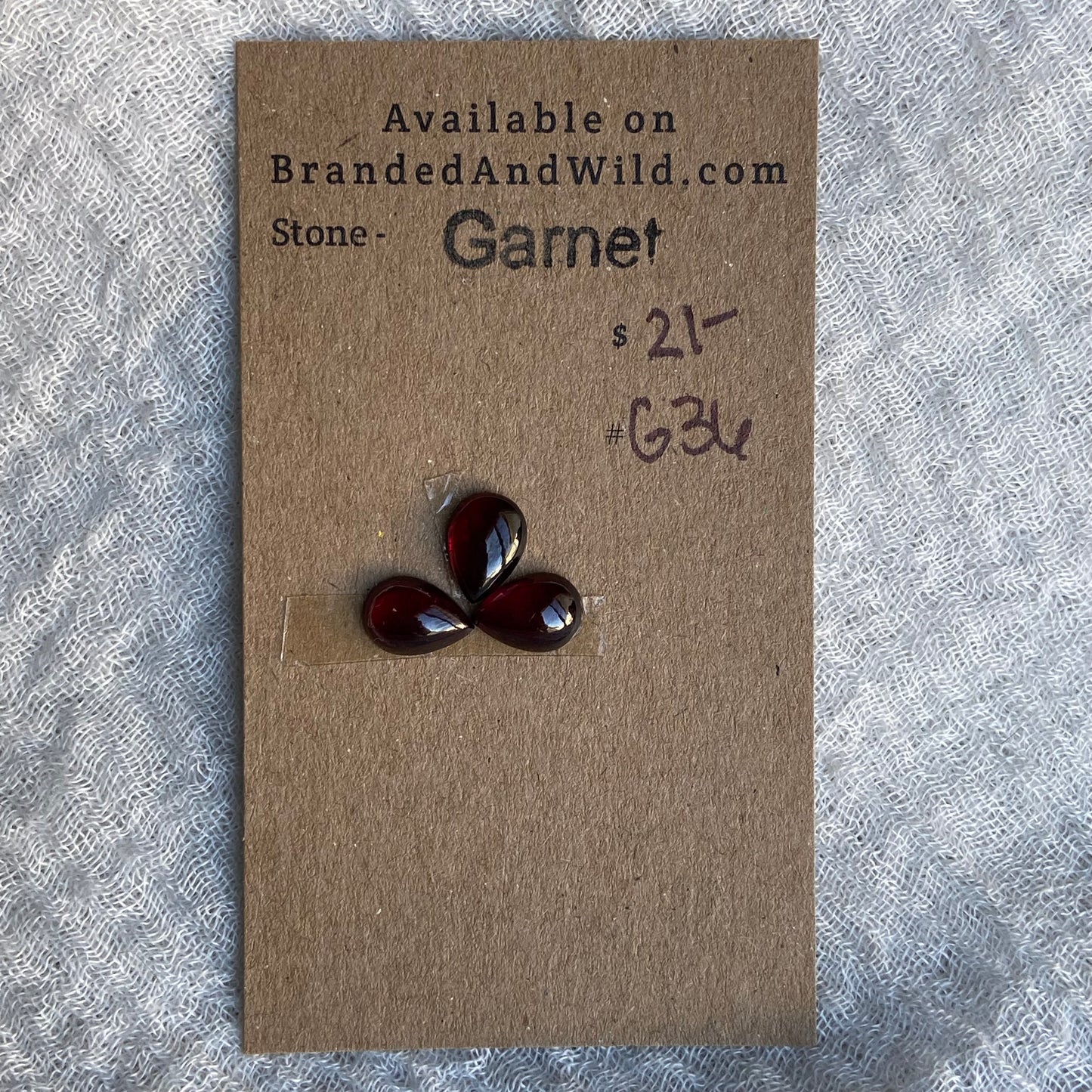 Garnet Cabochon - G36