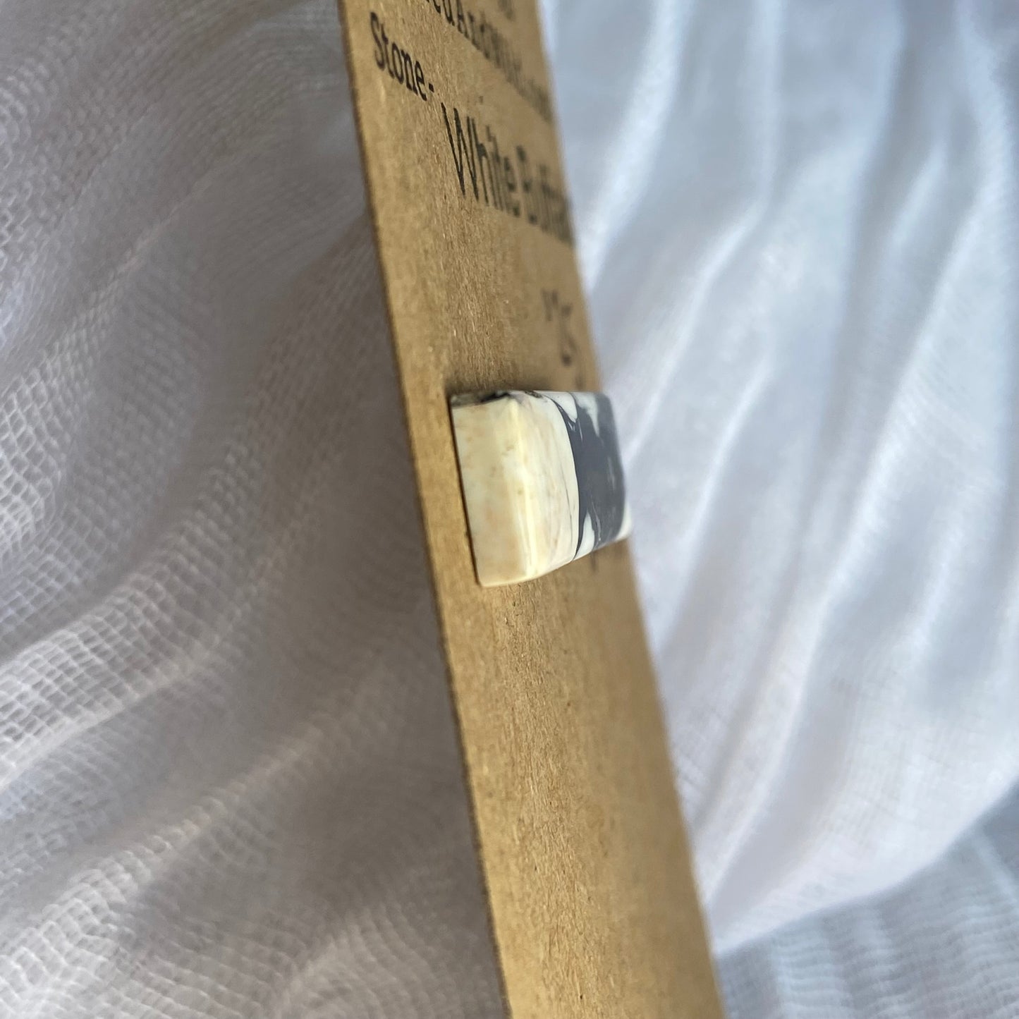 White Buffalo Cabochon - WB74